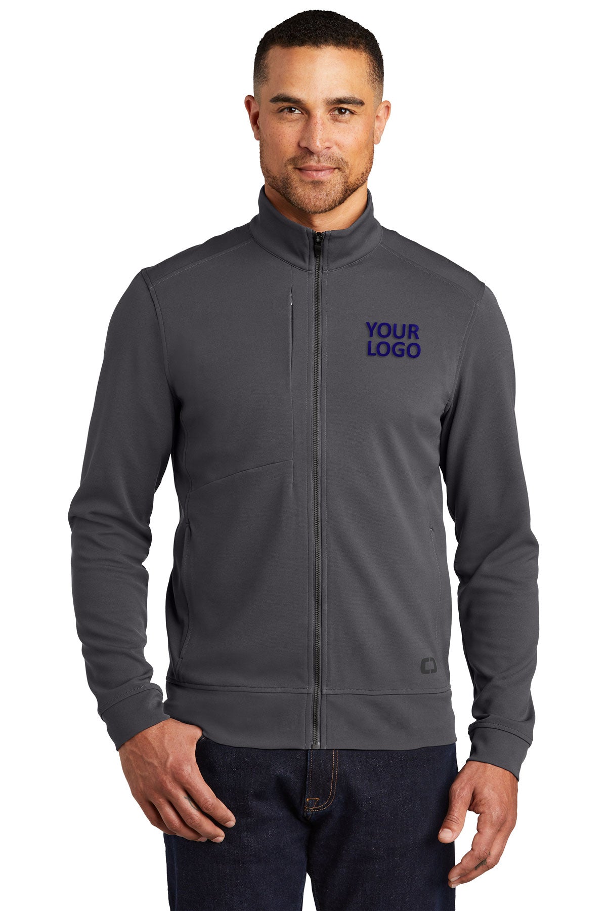 OGIO Tarmac Grey OG820 custom work sweatshirts