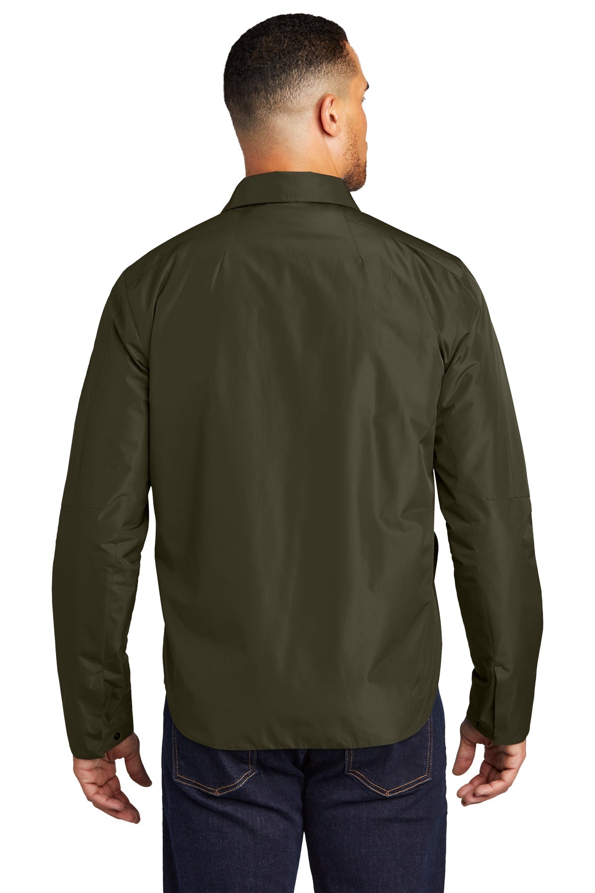 OGIO Reverse Customized Shirt Jackets, Drive Green
