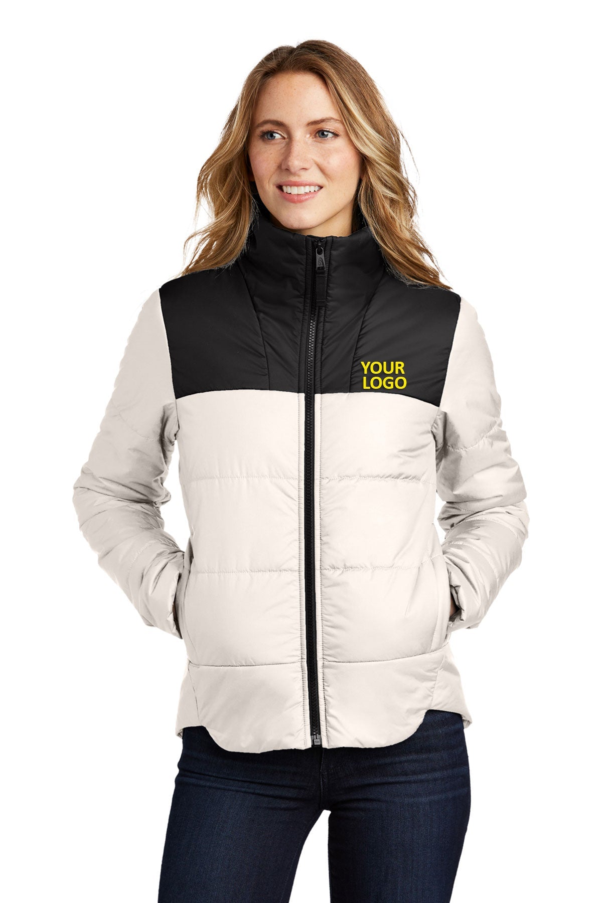 The North Face Ladies Everyday Insulated Jacket, Vintage White
