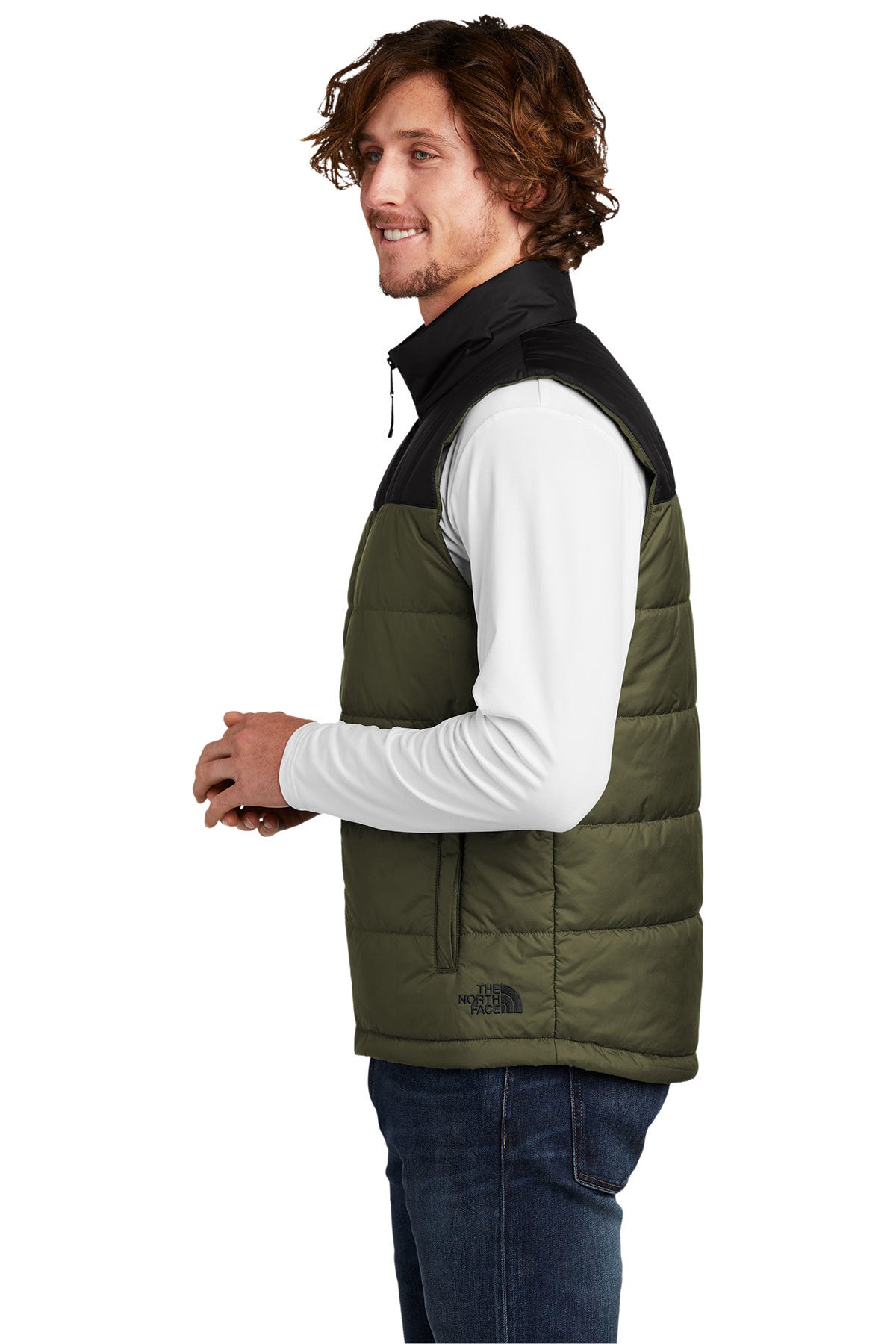 The North Face Everyday Insulated Vest Burnt Olive Green