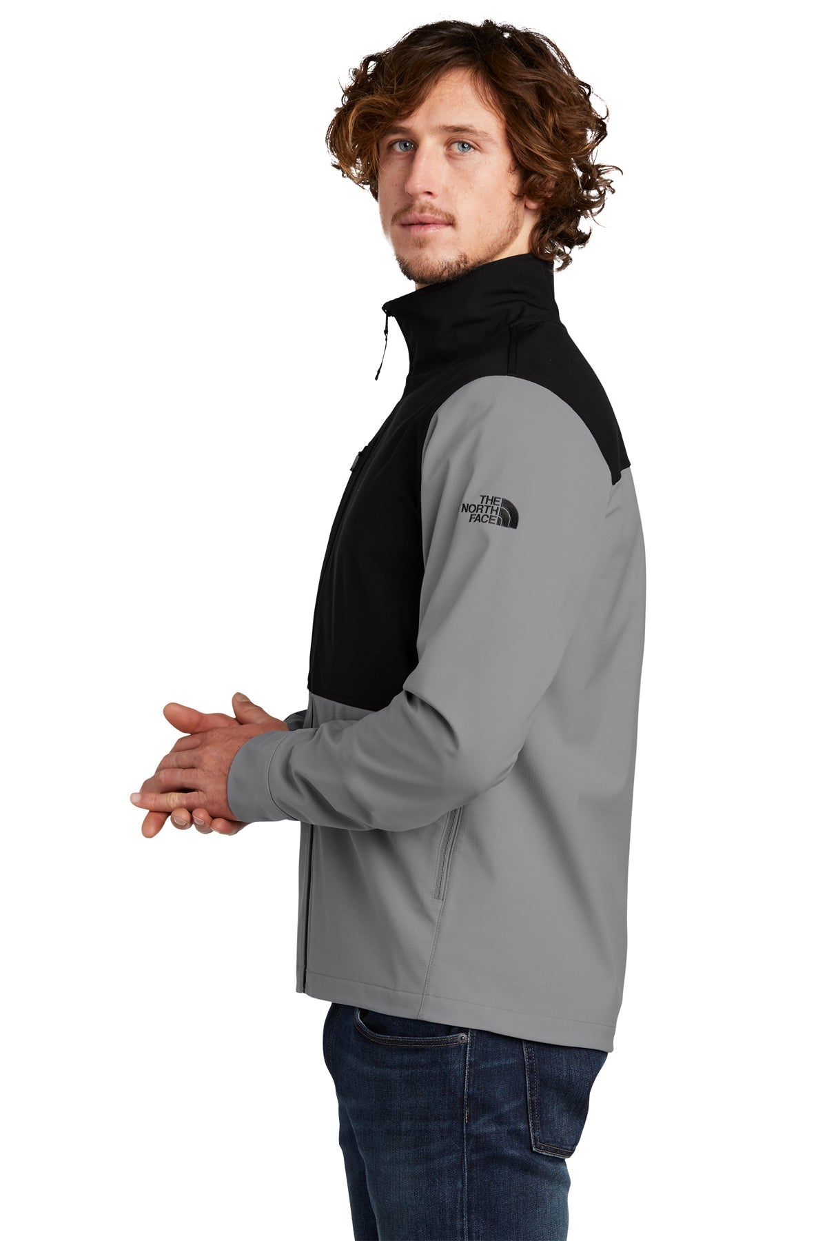 The North Face Castle Rock Soft Shell Jacket Mid Grey