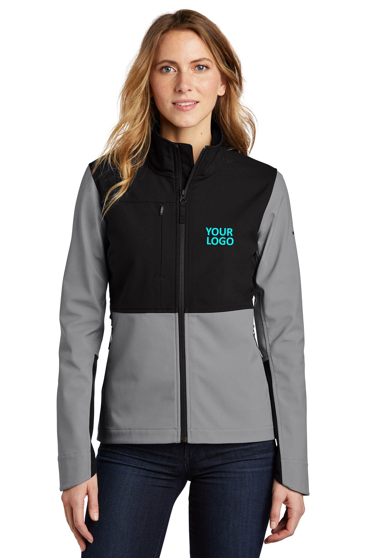 The North Face Ladies Castle Rock Soft Shell Jacket Mid Grey