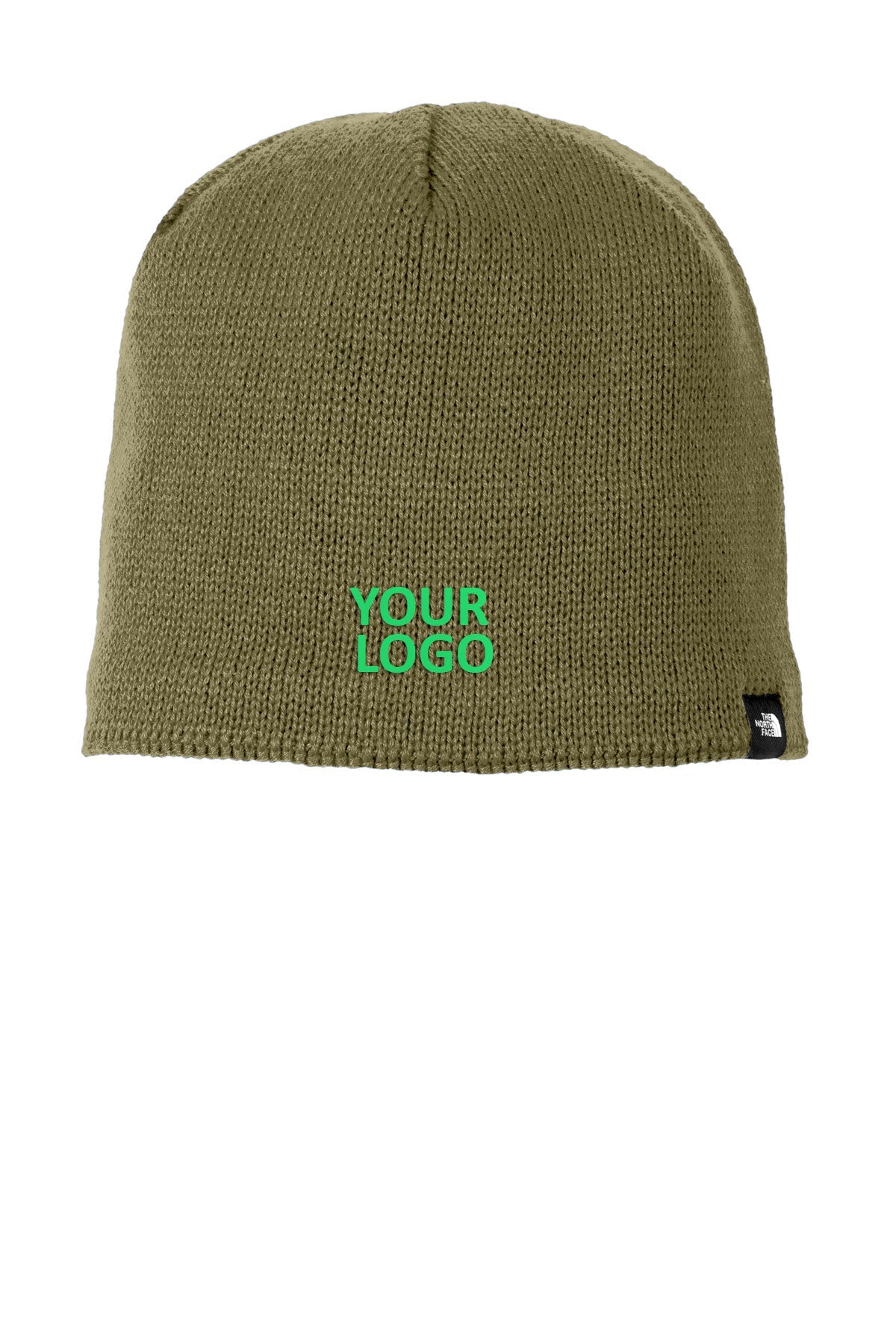 The North Face Burnt Olive Green NF0A4VUB The-North-Face-Mountain-Beanie-NF0A4VUB-Burnt-Olive-Green