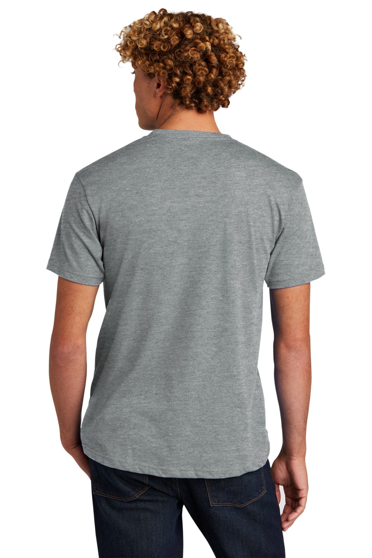 Next Level Unisex CVC Customized T-Shirts, Dark Heather Gray