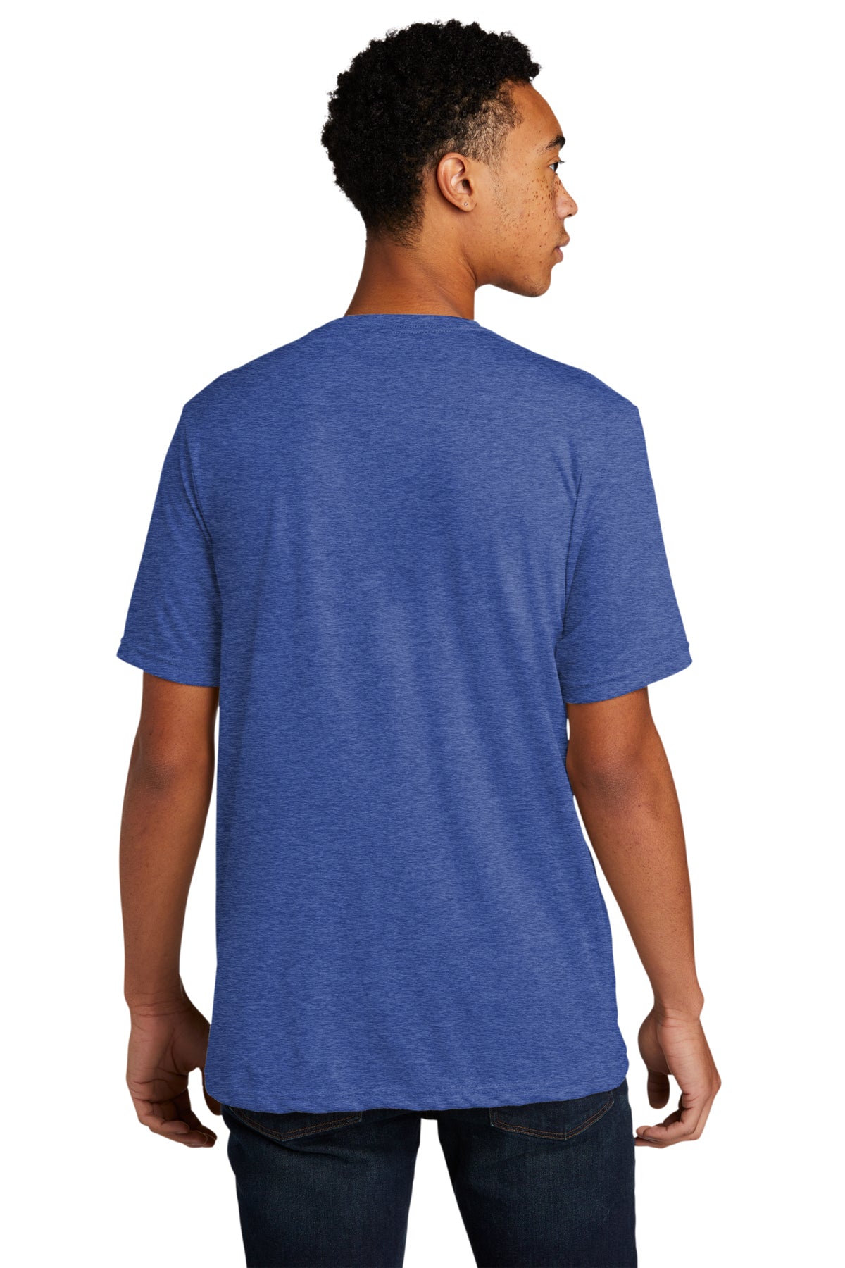 Next Level Unisex Poly Cotton Custom T-Shirts, Royal
