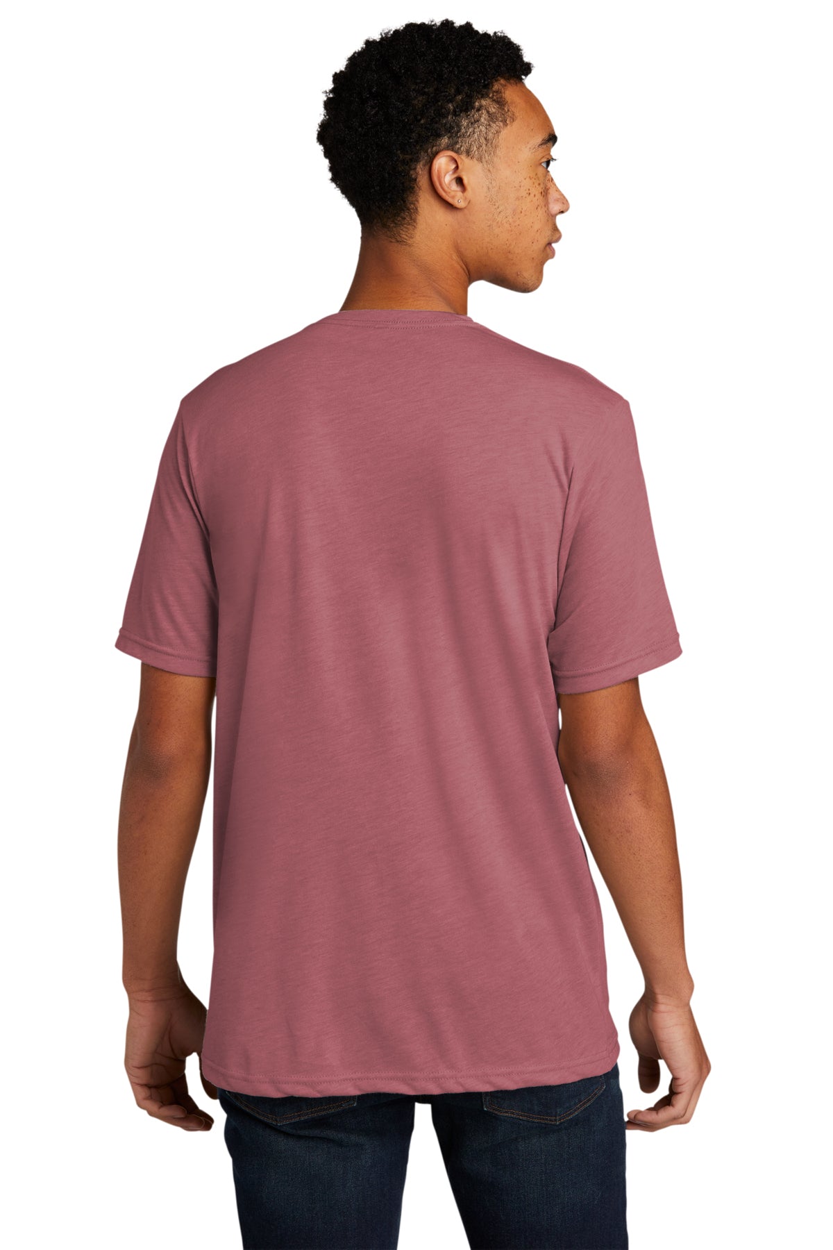 Next Level Unisex Poly Cotton Custom T-Shirts, Smoked Paprika