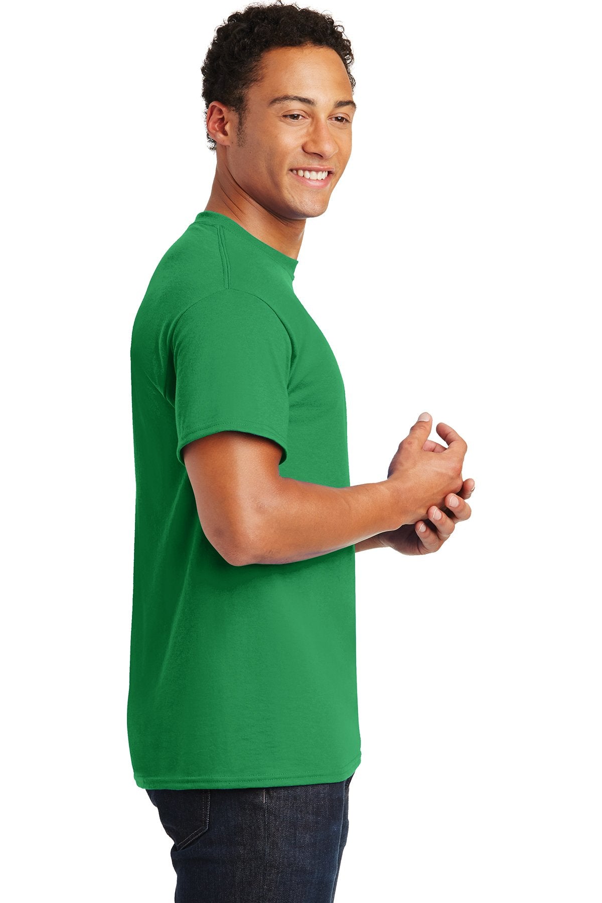 gildan dryblend cotton poly t shirt 8000 irish green