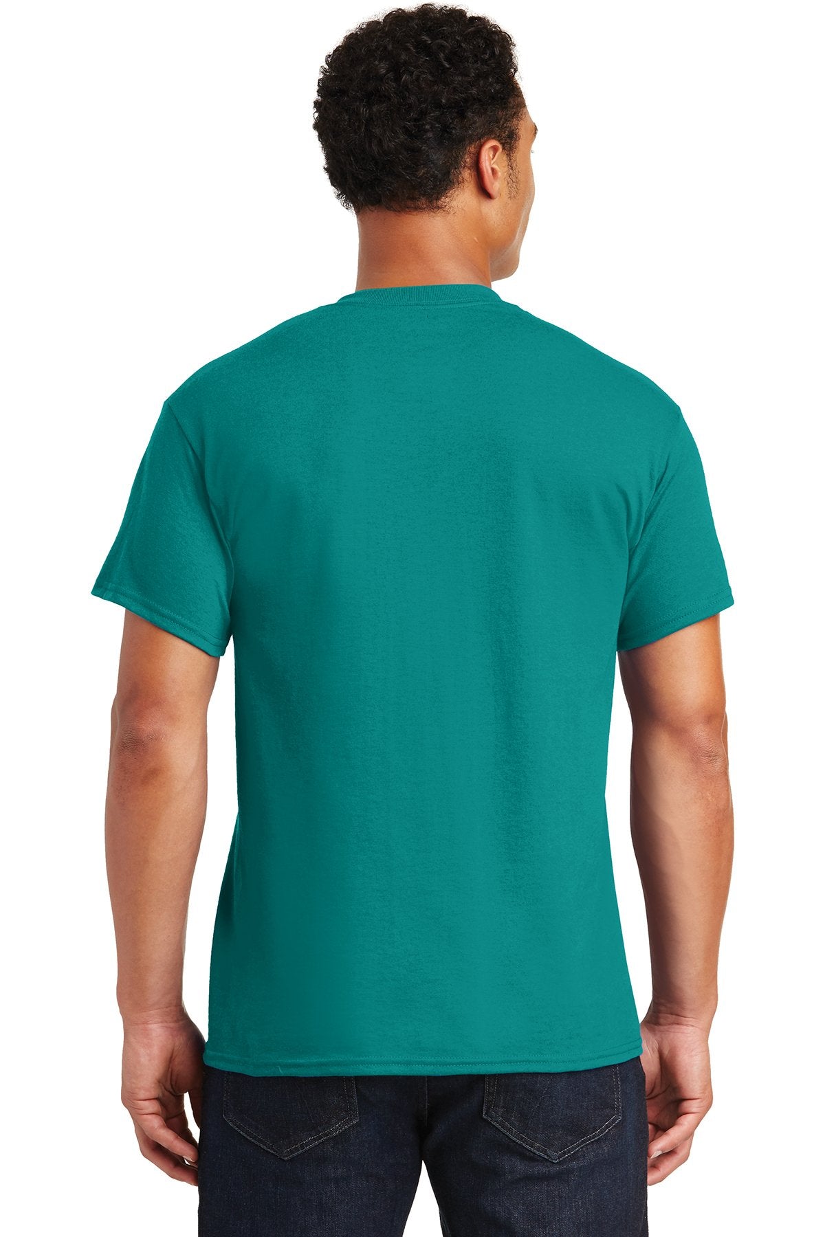 gildan dryblend cotton poly t shirt 8000 jade dome