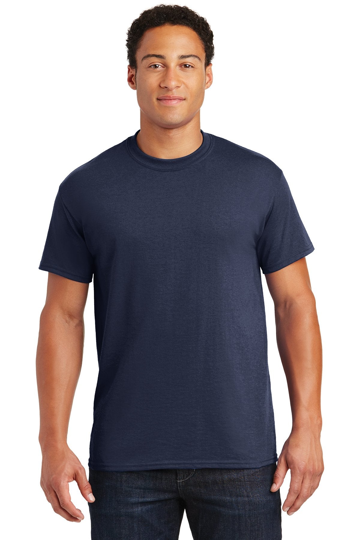 gildan dryblend cotton poly t shirt 8000 navy