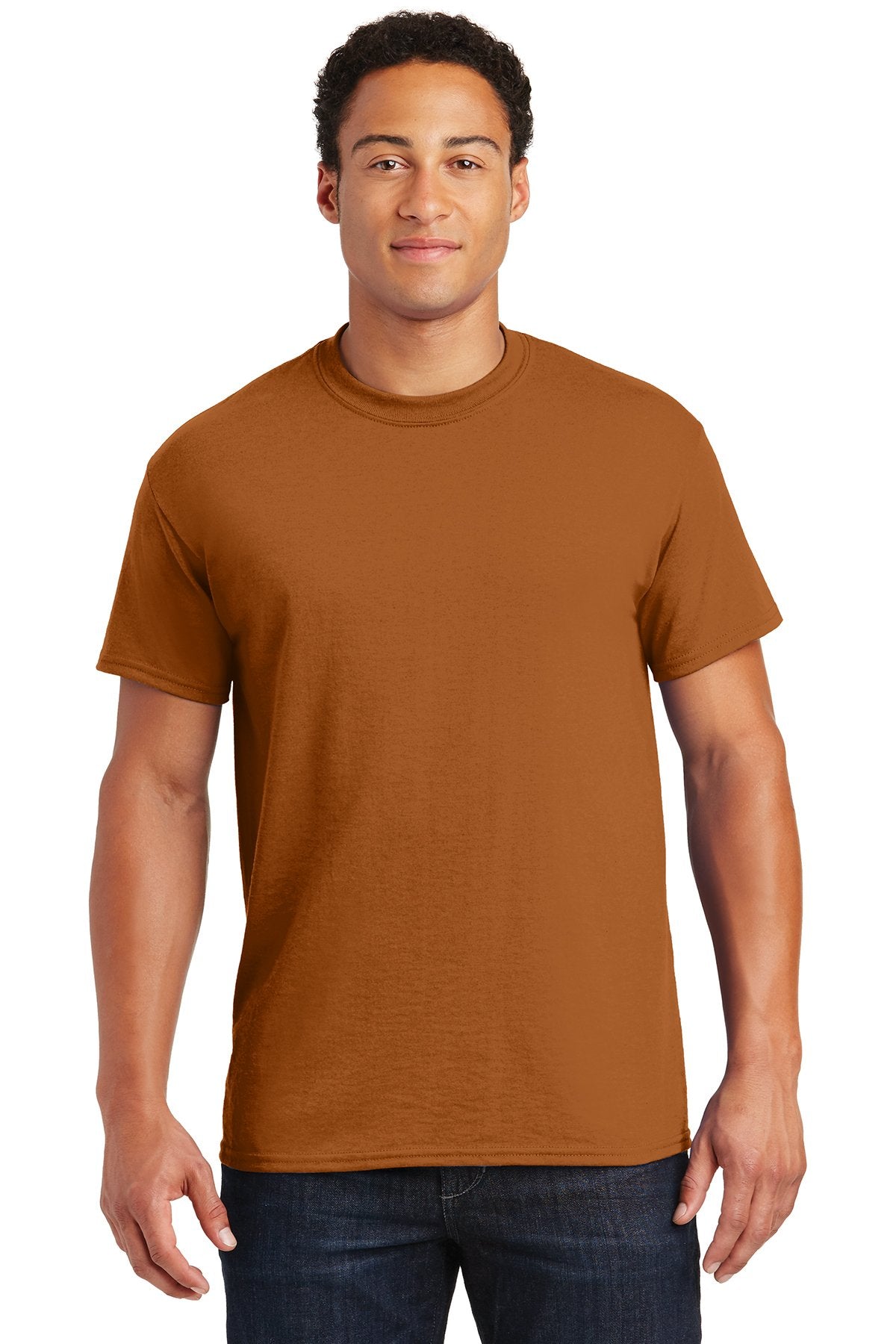 gildan dryblend cotton poly t shirt 8000 texas orange
