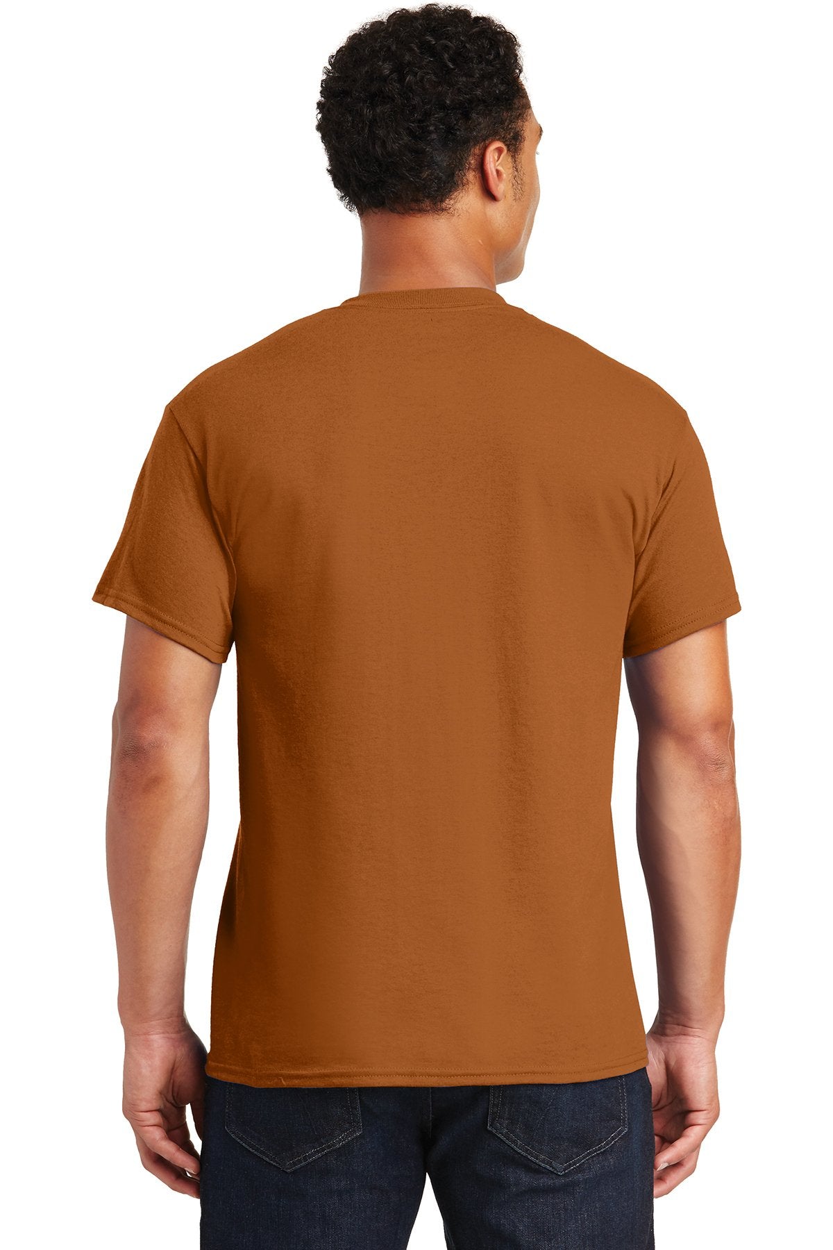 gildan dryblend cotton poly t shirt 8000 texas orange