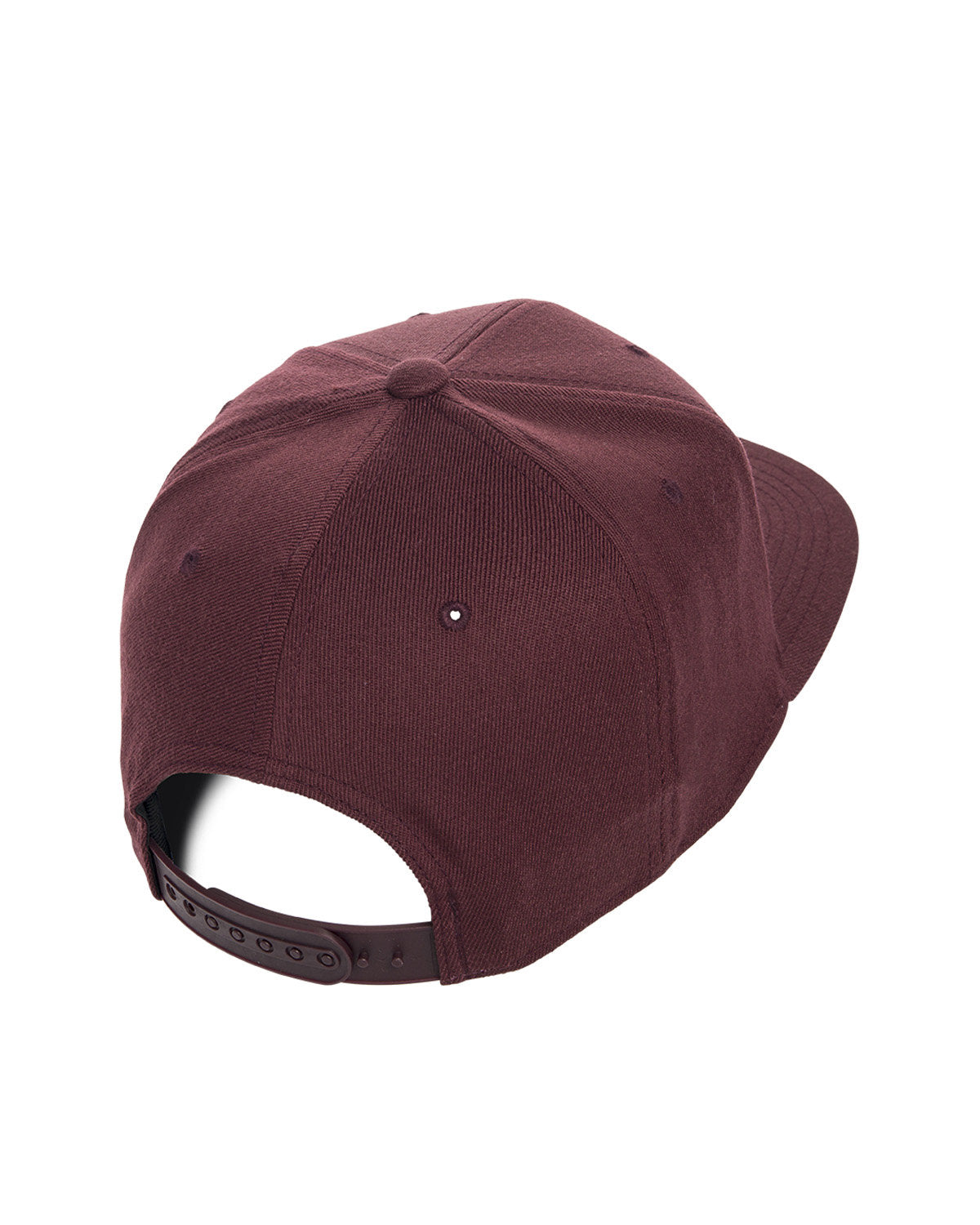Flexfit Wool Blend Snapback Custom Caps, Maroon
