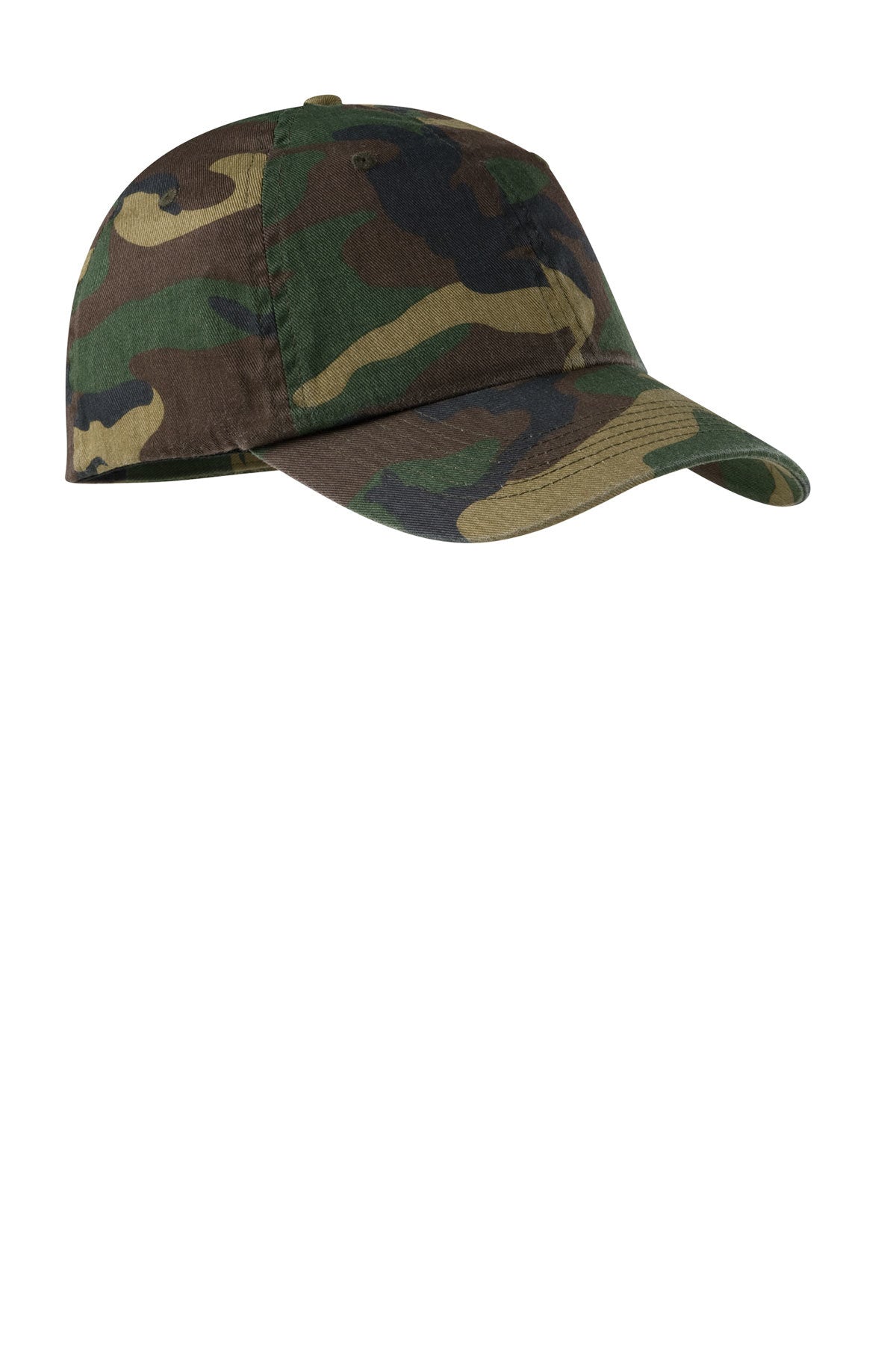 Port Authority Camouflage Custom Caps, Military Camo