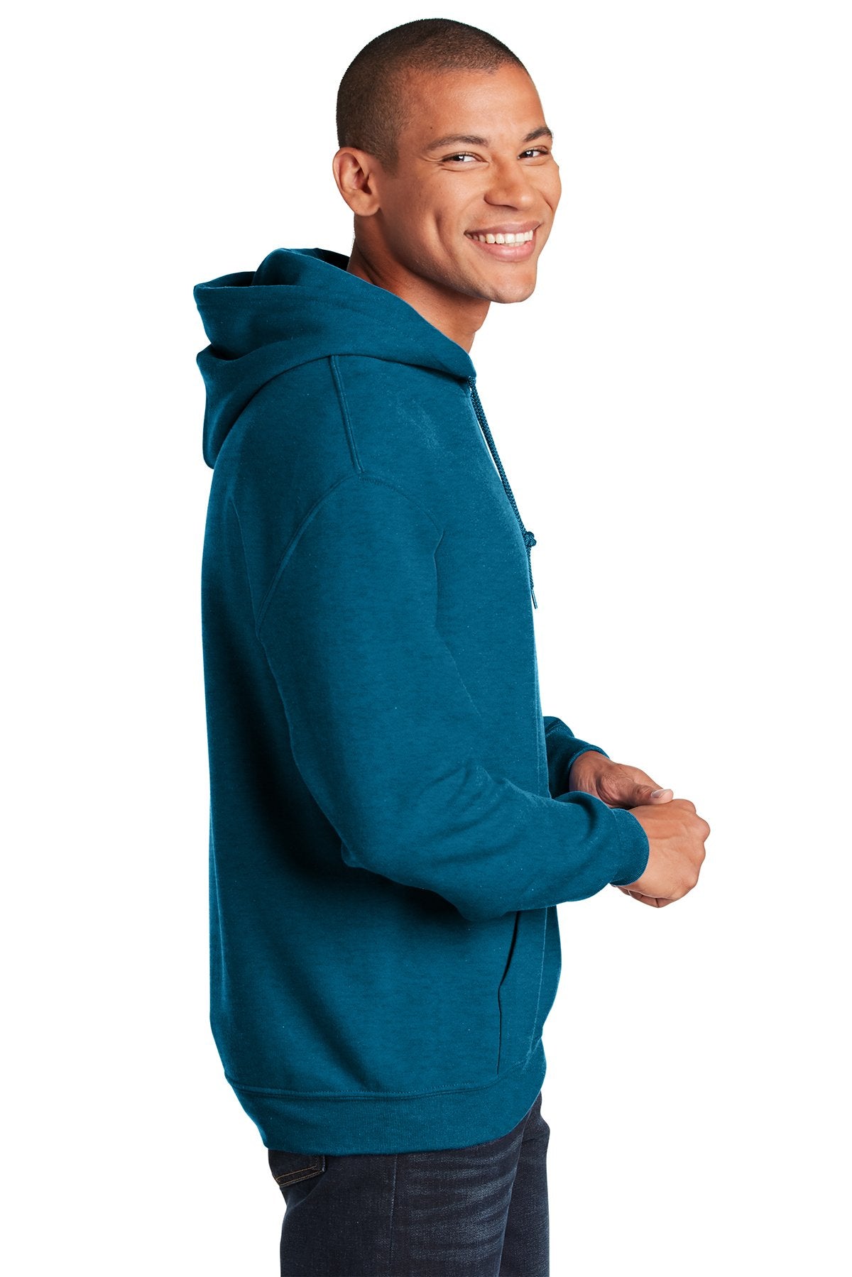 Gildan Heavy Blend Hooded Sweatshirt Antique Sapphire