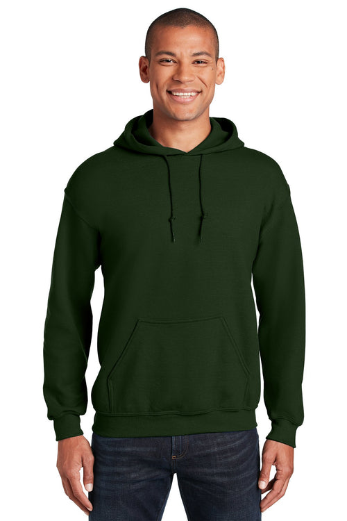 Gildan Heavy Blend Full Zip Hooded Sweatshirt Forest Green