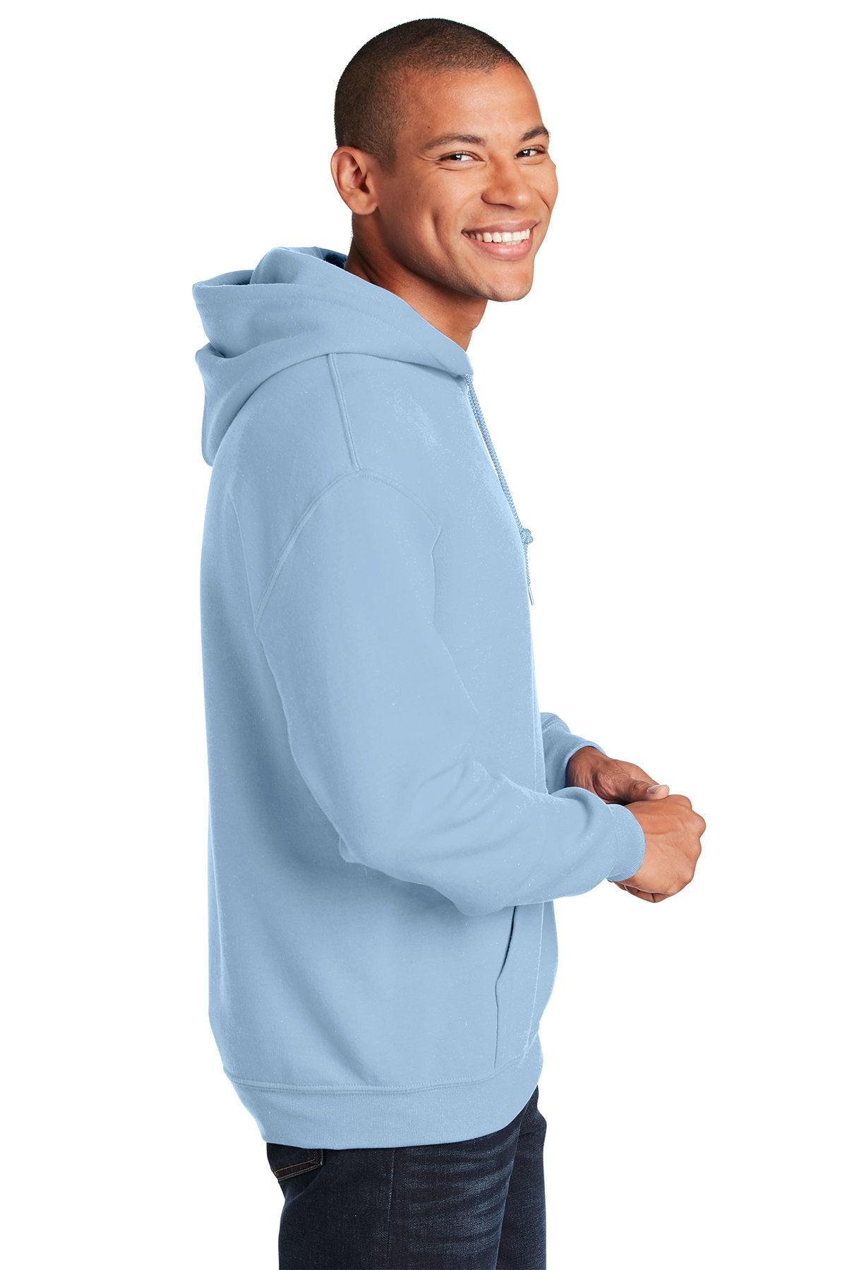 Gildan Heavy Blend Hooded Sweatshirt Light Blue