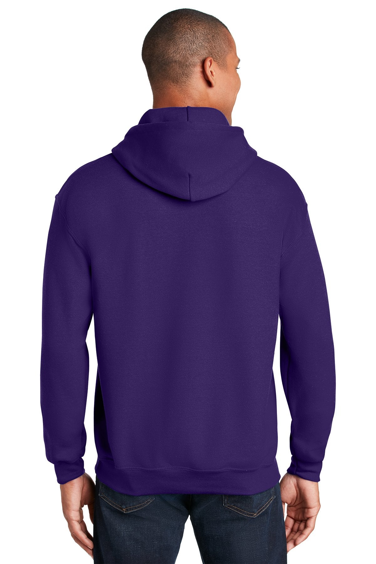 Gildan Heavy Blend Hooded Sweatshirt Purple