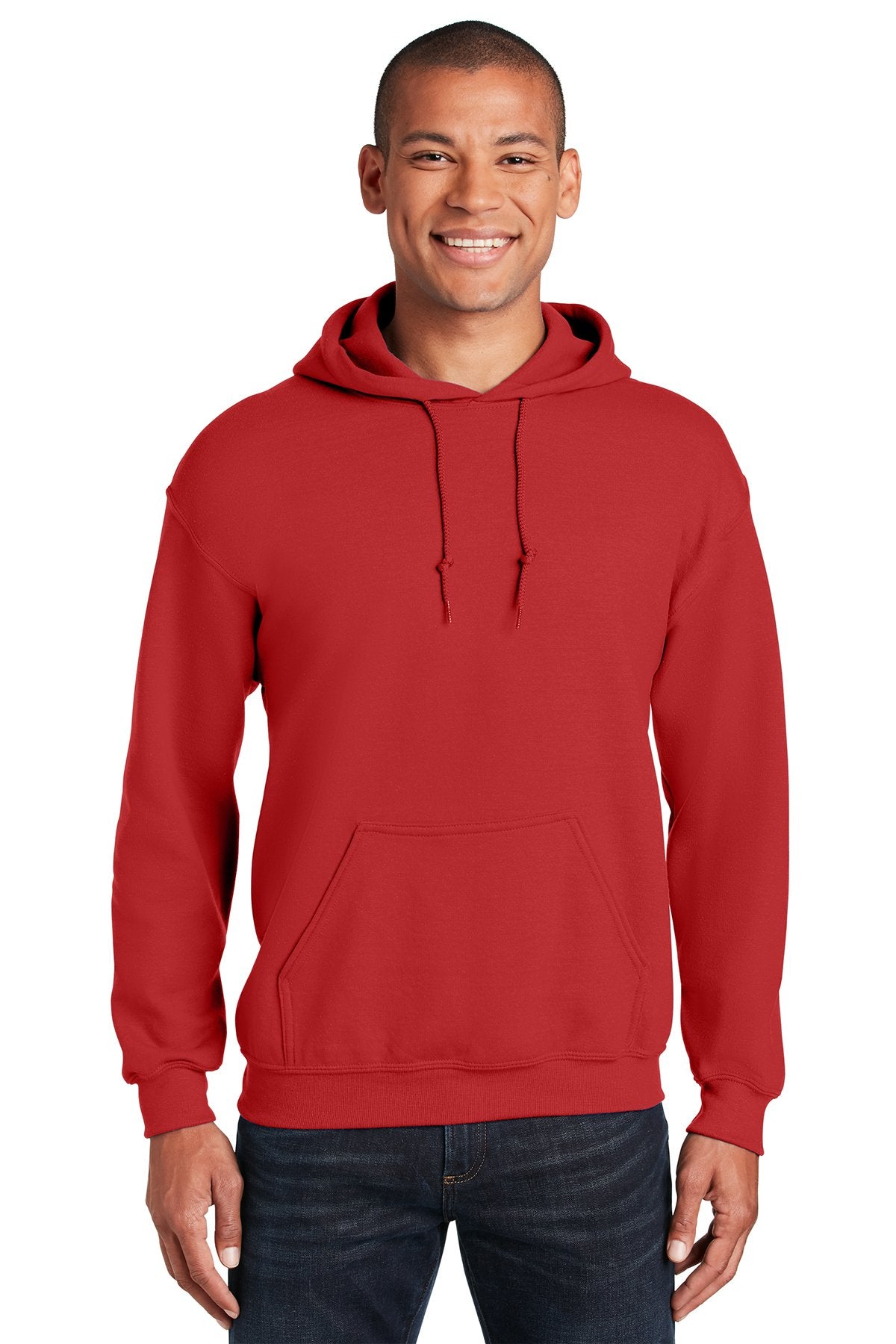 Gildan Red 18500 custom design sweatshirts
