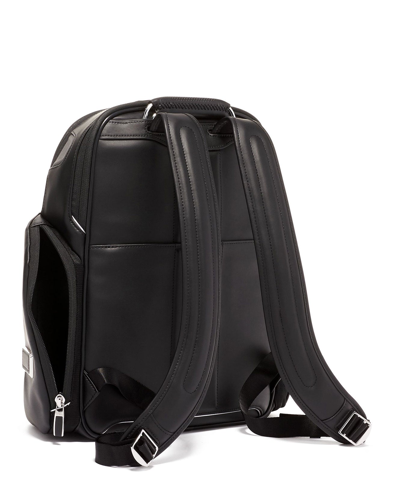 Tumi Larson Custom Backpacks, Black Leather