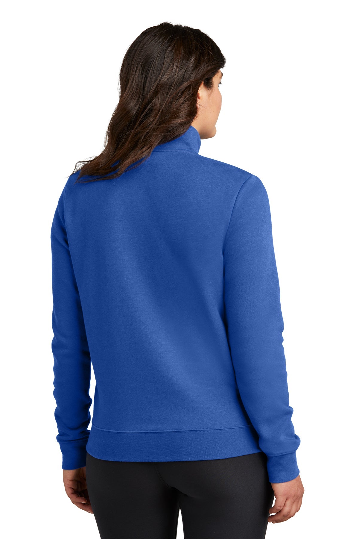 Nike Ladies Club Fleece Custom Quarter-Zips, Game Royal