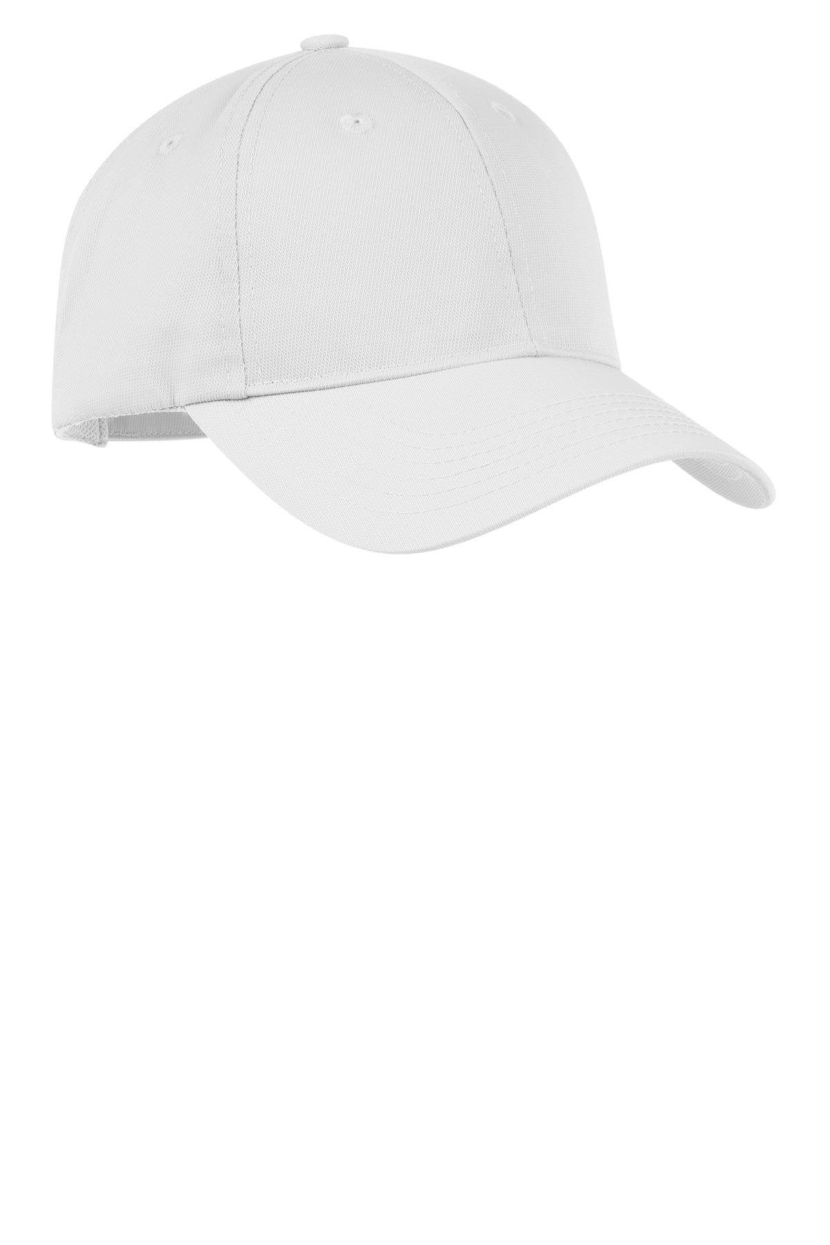 Port Authority Nylon Twill Custom Performance Caps, White
