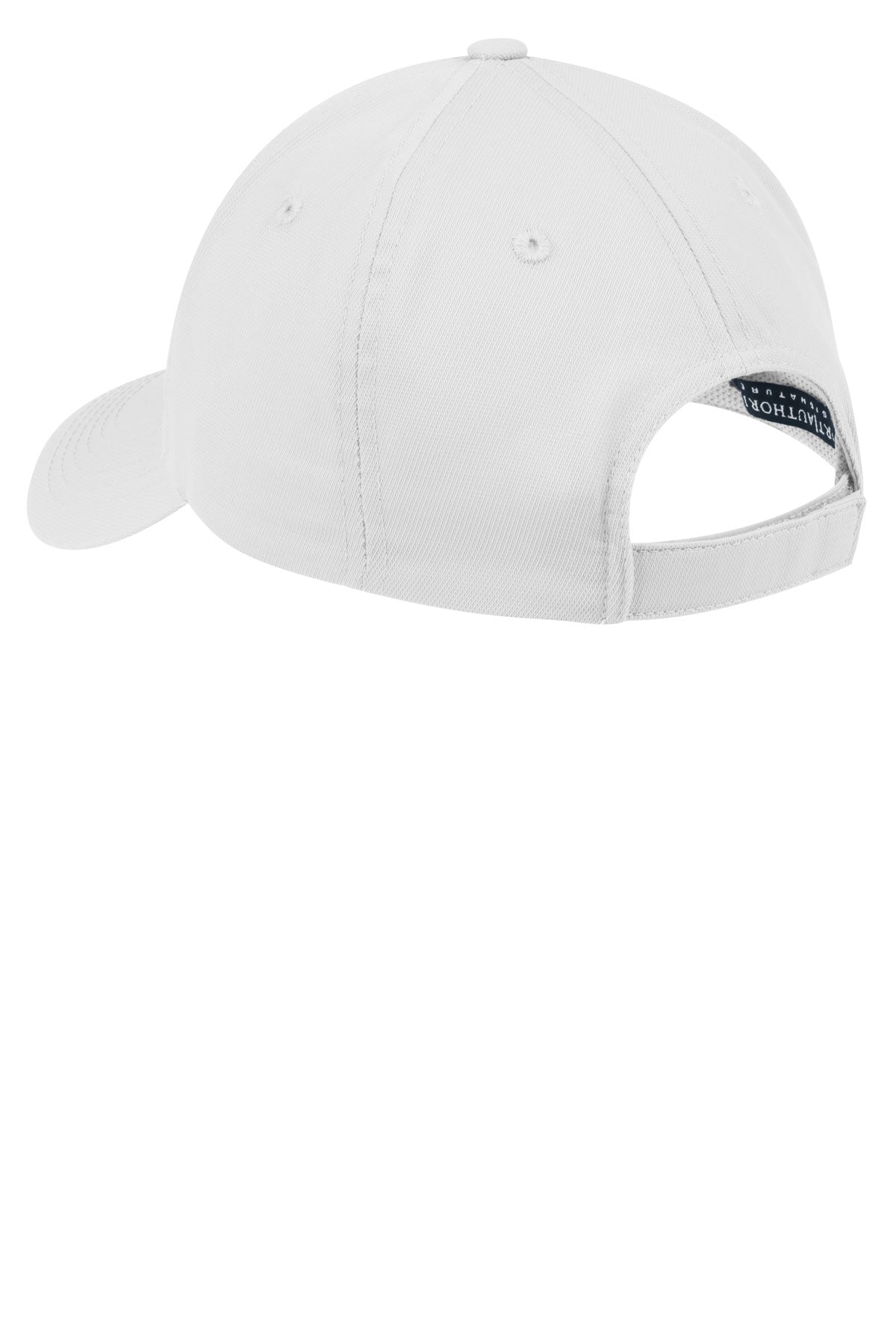Port Authority Nylon Twill Custom Performance Caps, White
