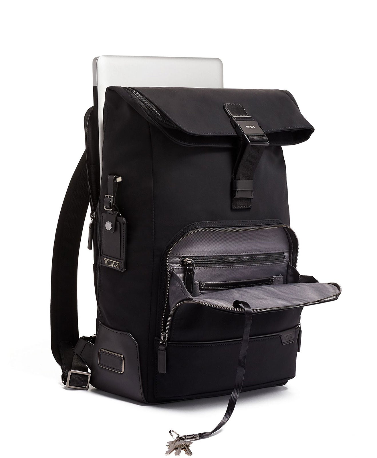 osborn roll top backpack tumi Tumi Harrison Osborn Roll Top Backpack Black