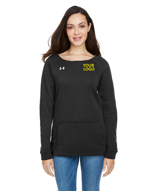 sweatshirts custom logo Under Armour Black 1305784