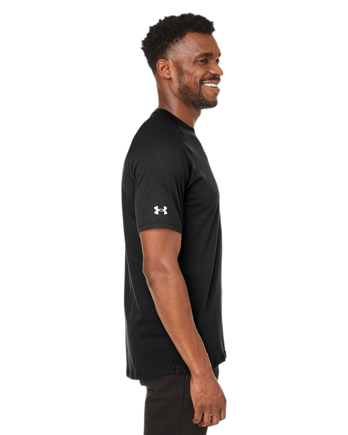 Under Armour Unisex Athletics Customized T-Shirts, Black