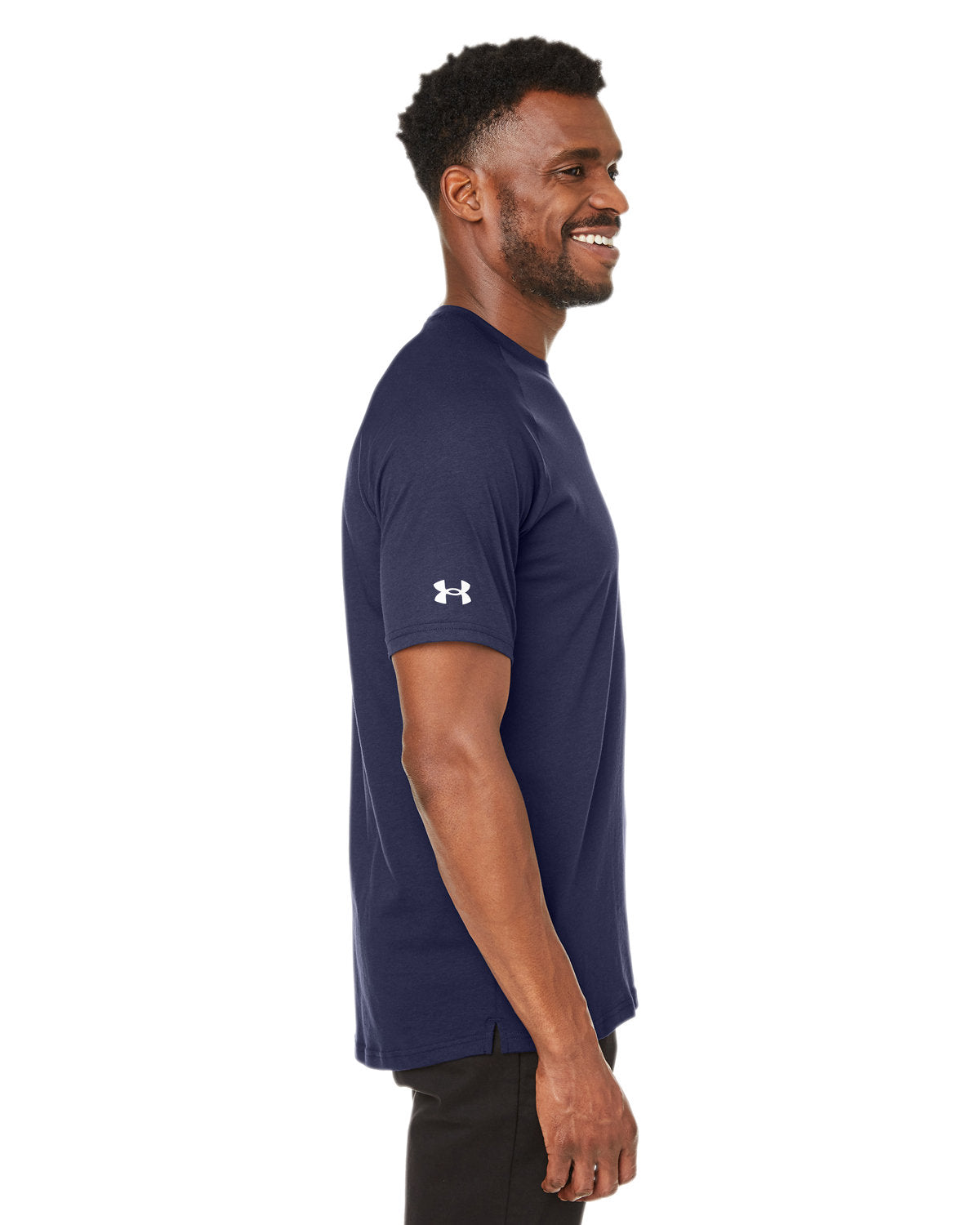 Under Armour Unisex Athletics Custom T-Shirts, Medium Navy