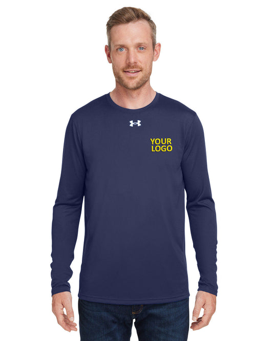 Under Armour Men's Tech Long-Sleeve T-Shirt, Navy