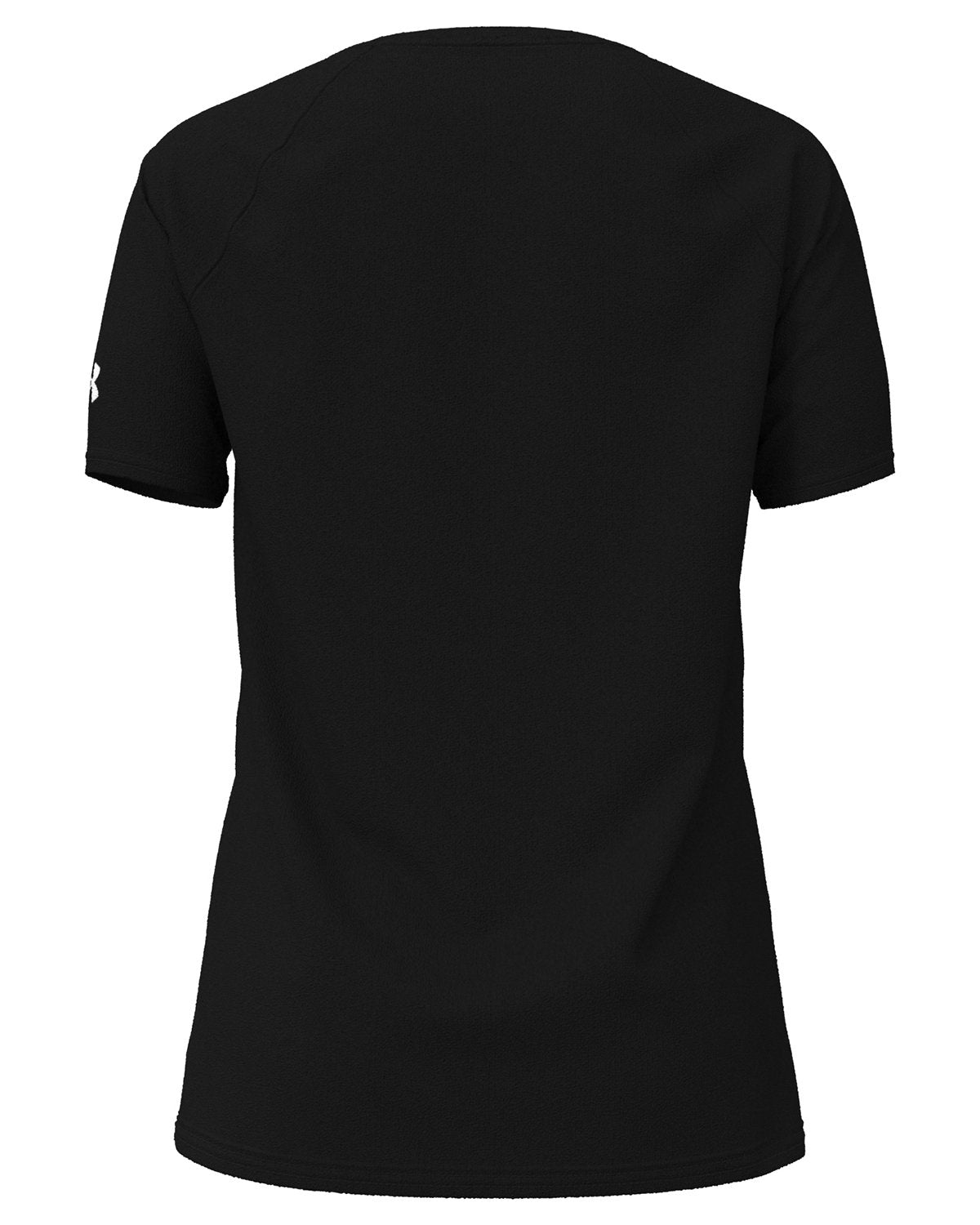 Under Armour Ladies Athletics Customized T-Shirts, Black