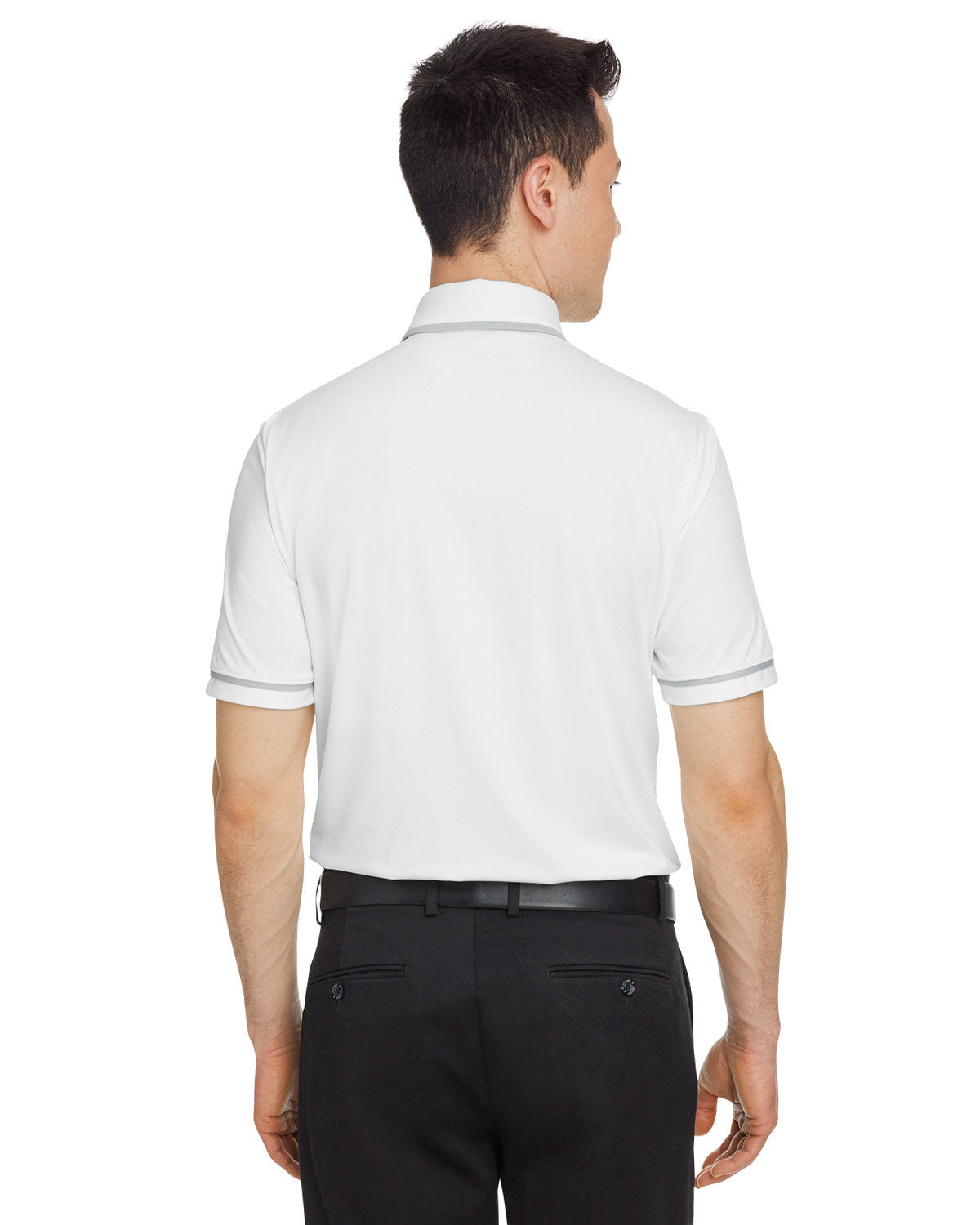 Under Armour Men's Tipped Teams Performance Polo, White