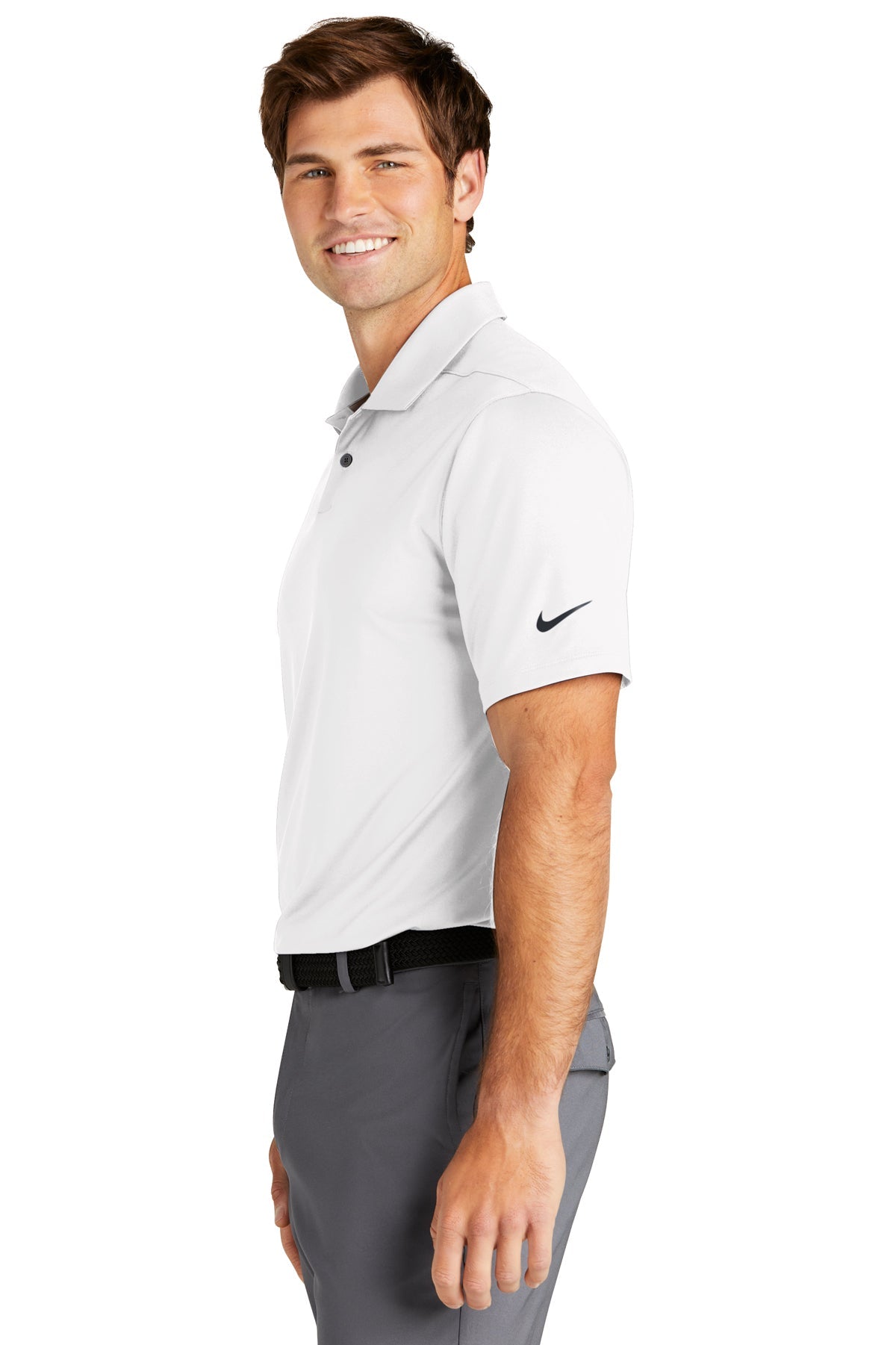 Nike Dri-FIT Vapor Customized Polos, White