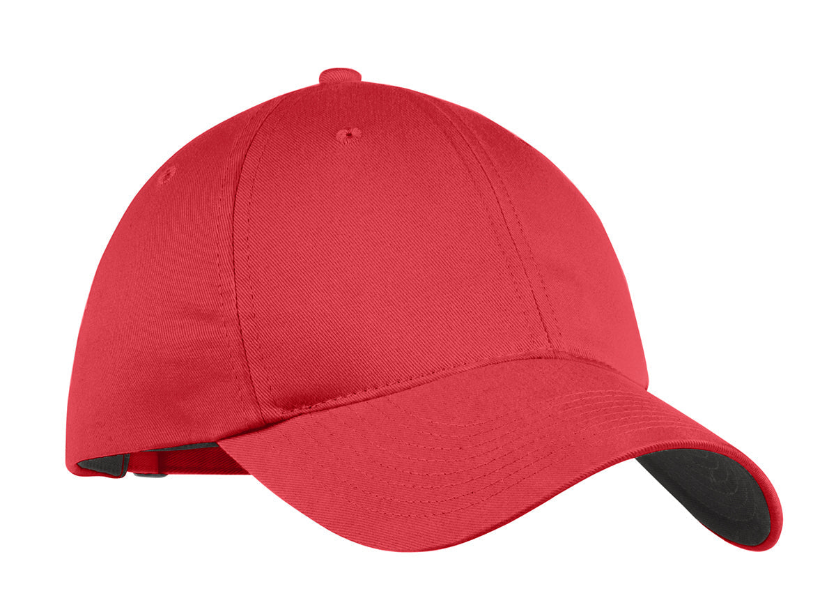 Nike Unstructured Twill Custom Caps, Gym Red
