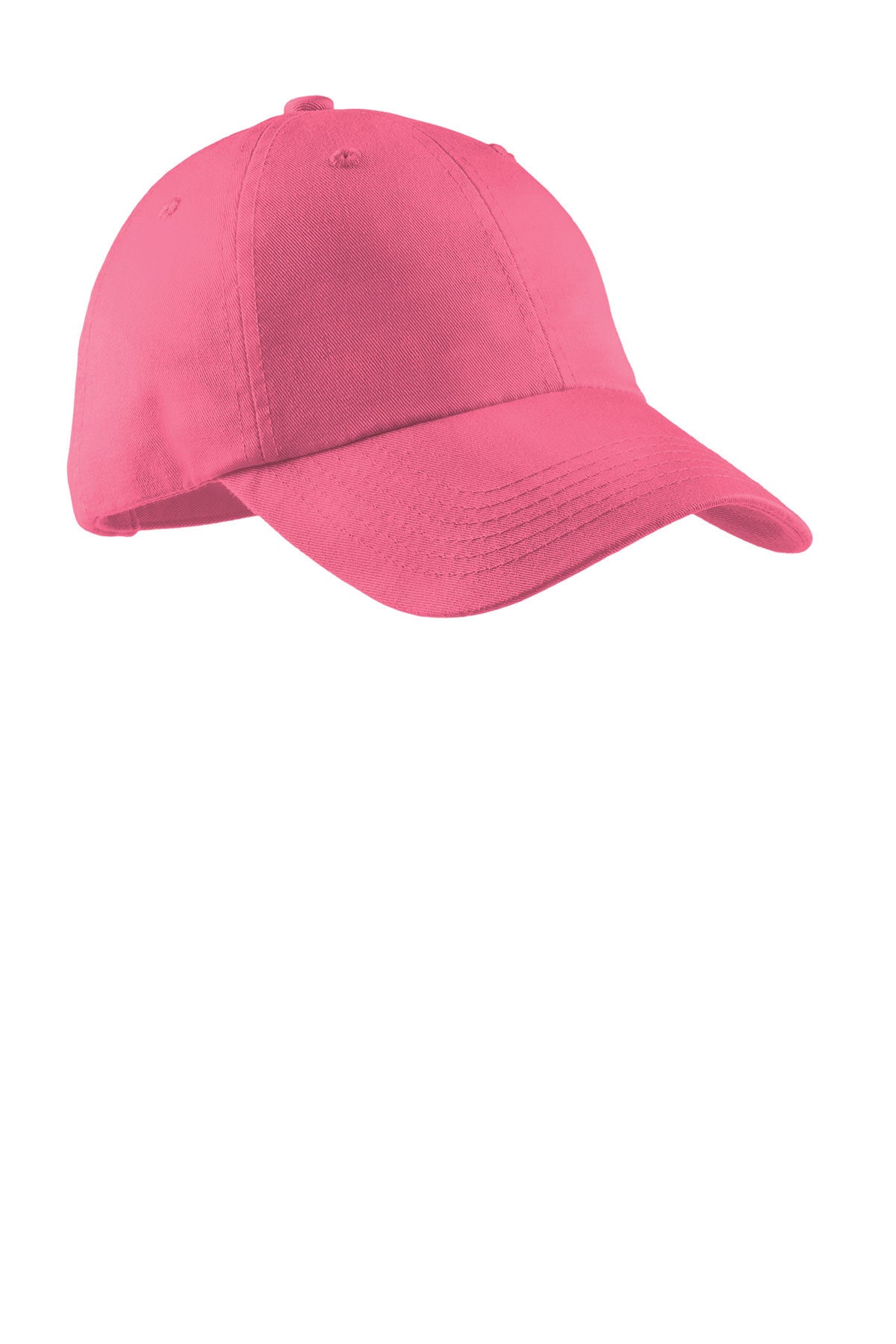 Port Authority Ladies Garment-Washed Custom Caps, Bright Pink