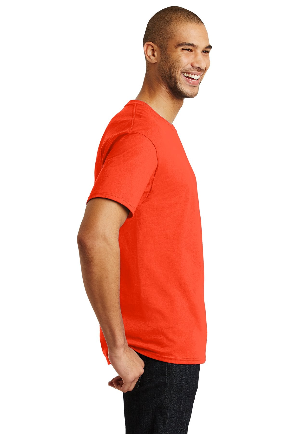 hanes tagless cotton t shirt 5250 orange