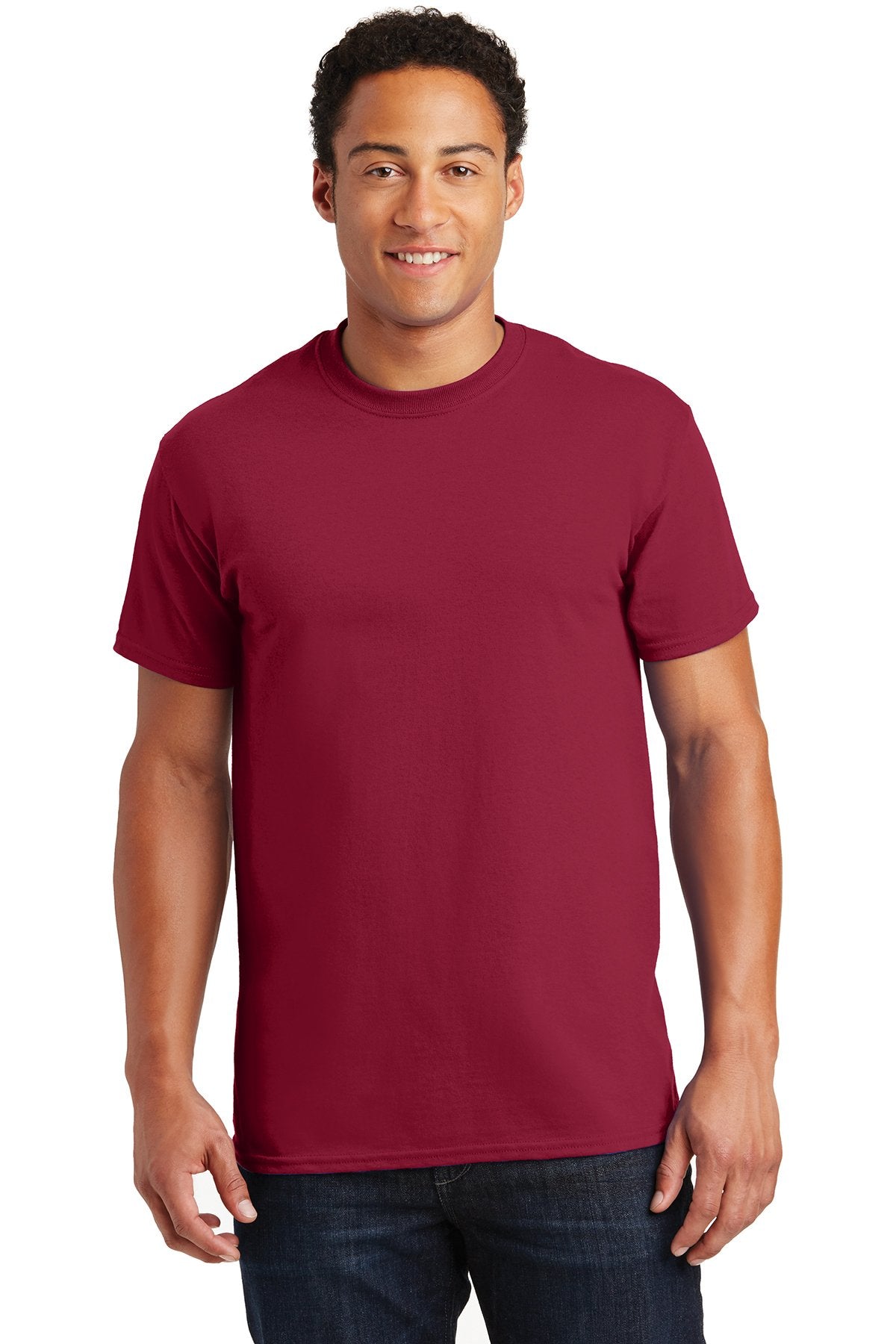gildan ultra cotton t shirt 2000 cardinal red