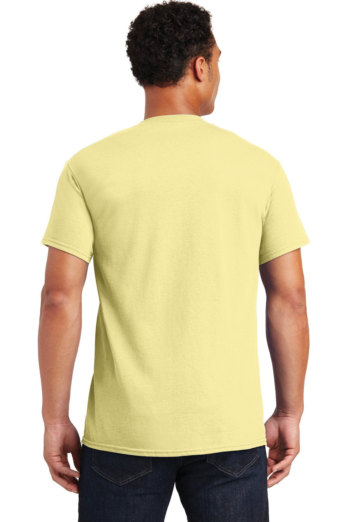 gildan ultra cotton t shirt 2000 cornsilk