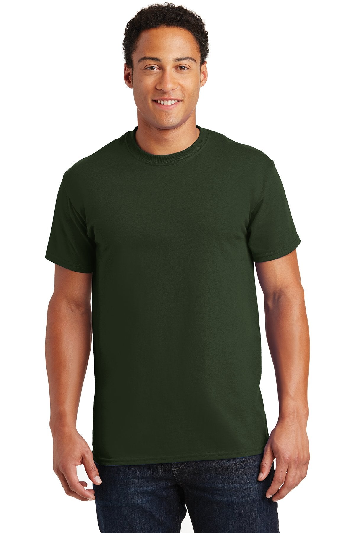 gildan ultra cotton t shirt 2000 forest