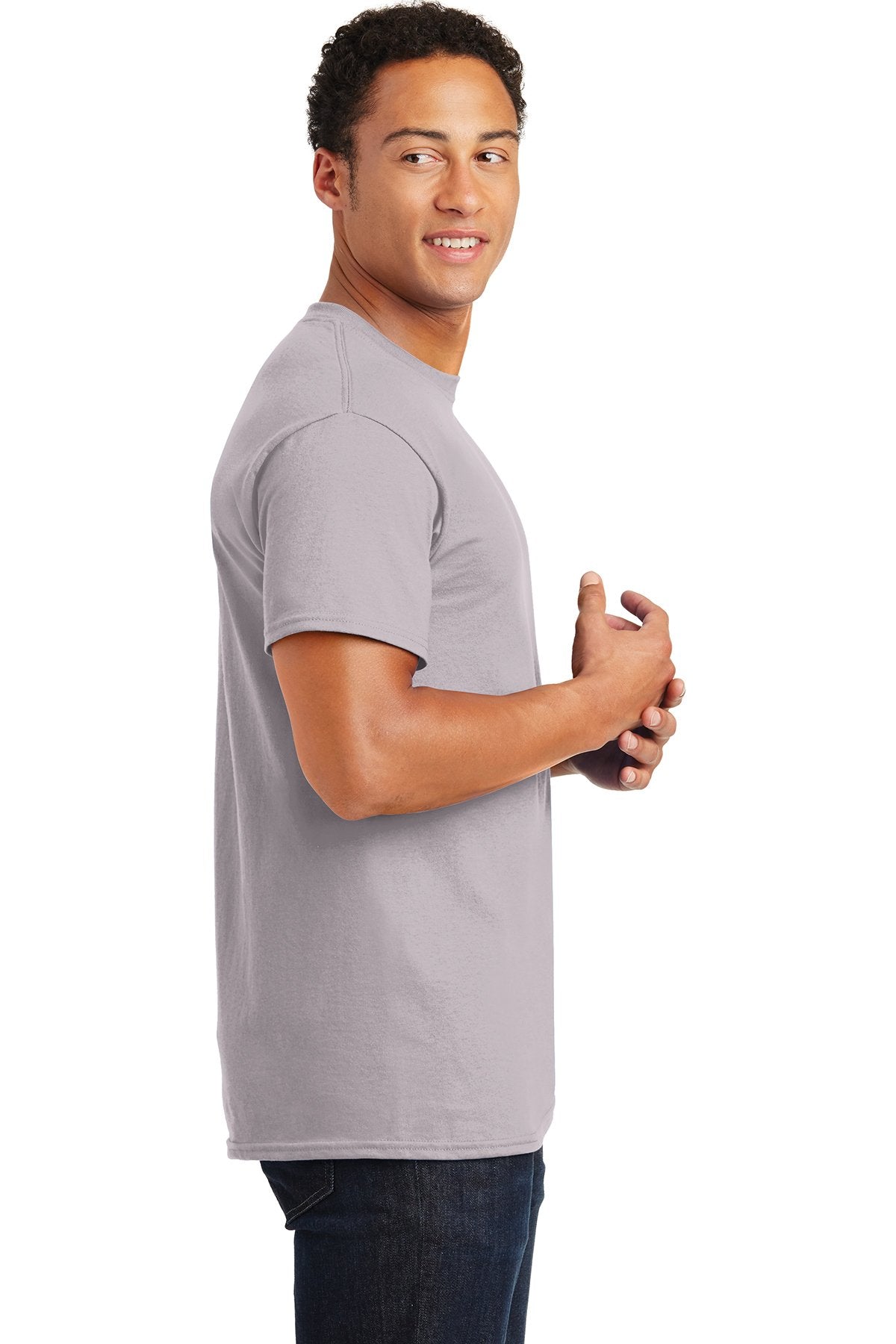 gildan ultra cotton t shirt 2000 ice grey