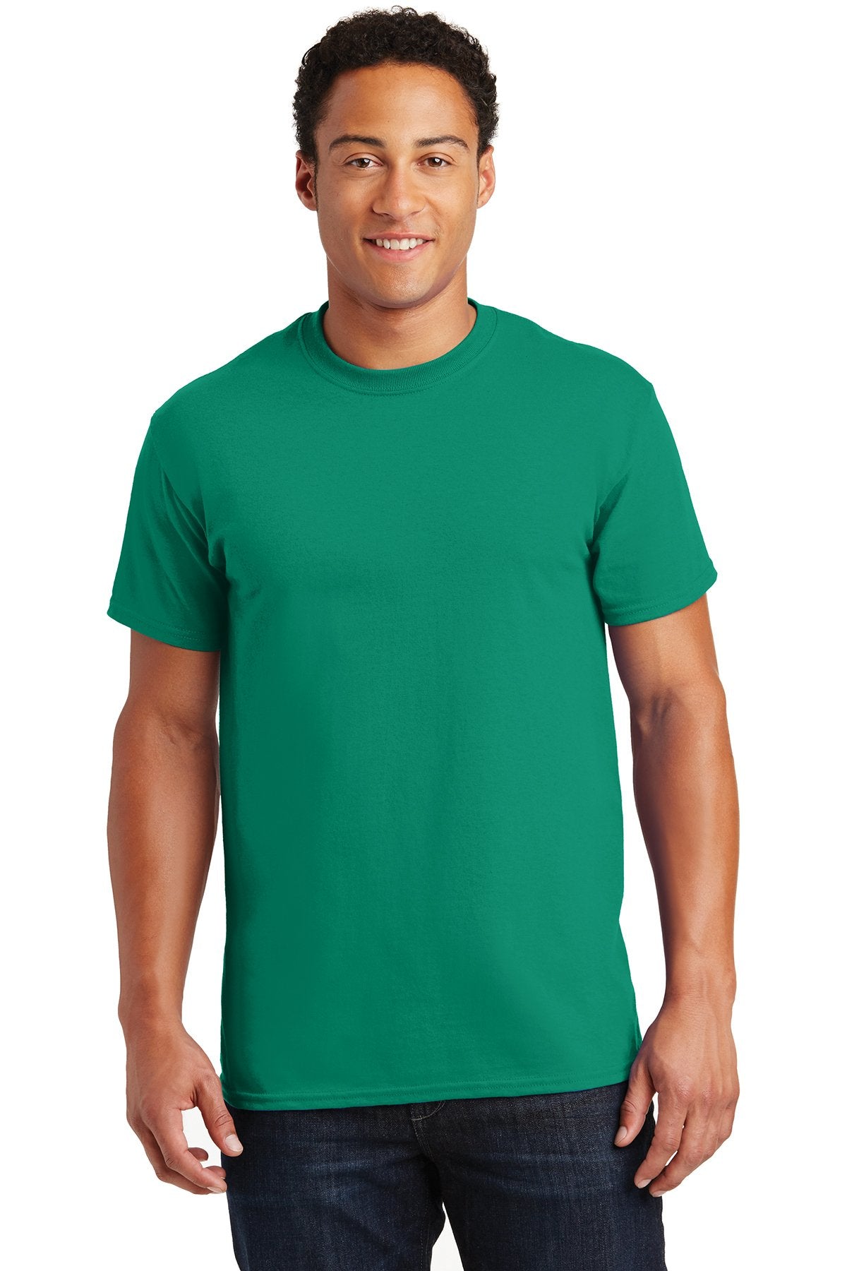 gildan ultra cotton t shirt 2000 kelly green