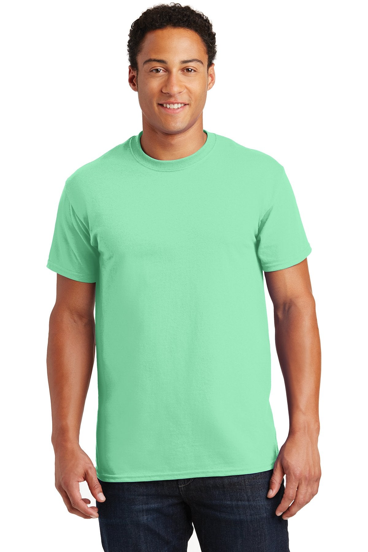 gildan ultra cotton t shirt 2000 mint green