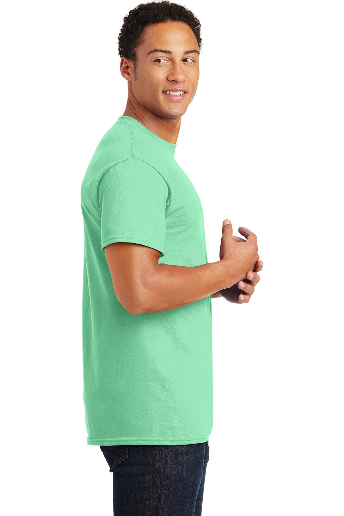 gildan ultra cotton t shirt 2000 mint green