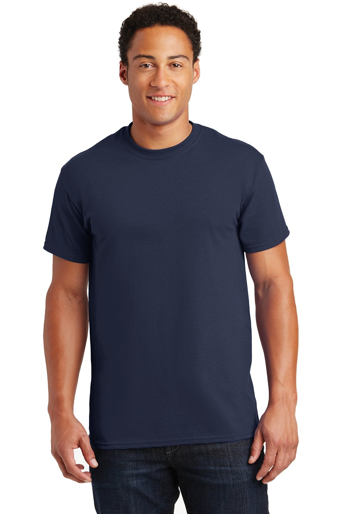 gildan ultra cotton t shirt 2000 navy