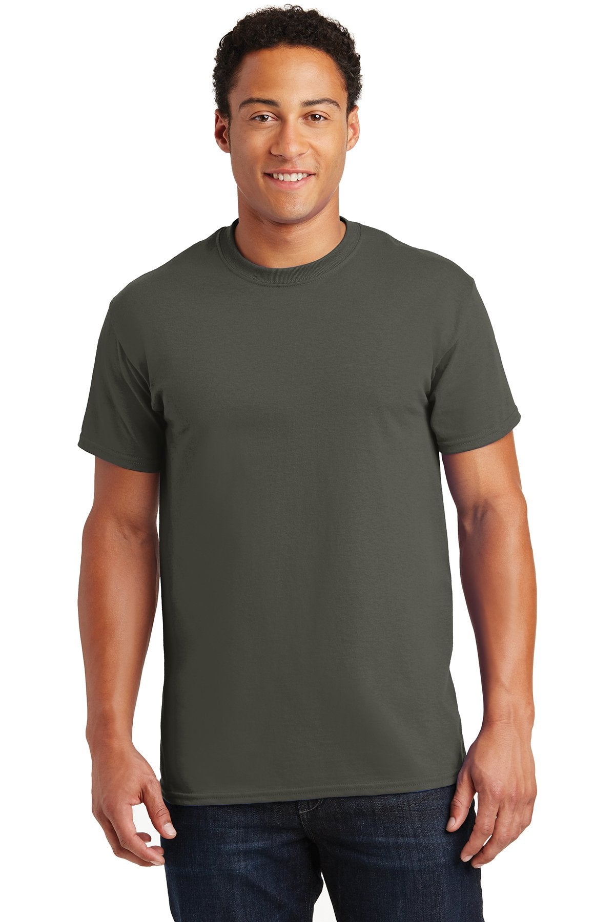 gildan ultra cotton t shirt 2000 olive