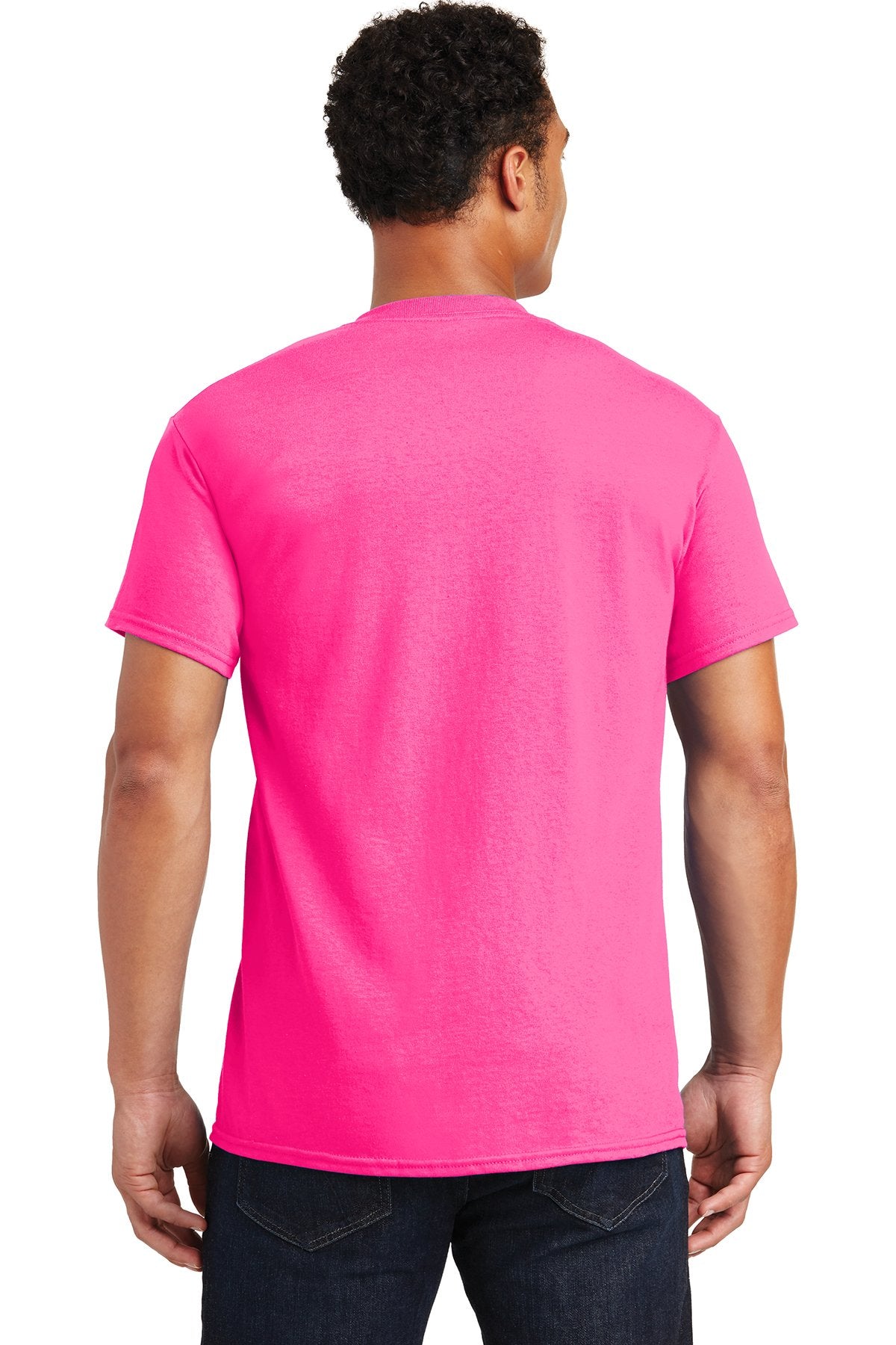 gildan ultra cotton t shirt 2000 safety pink