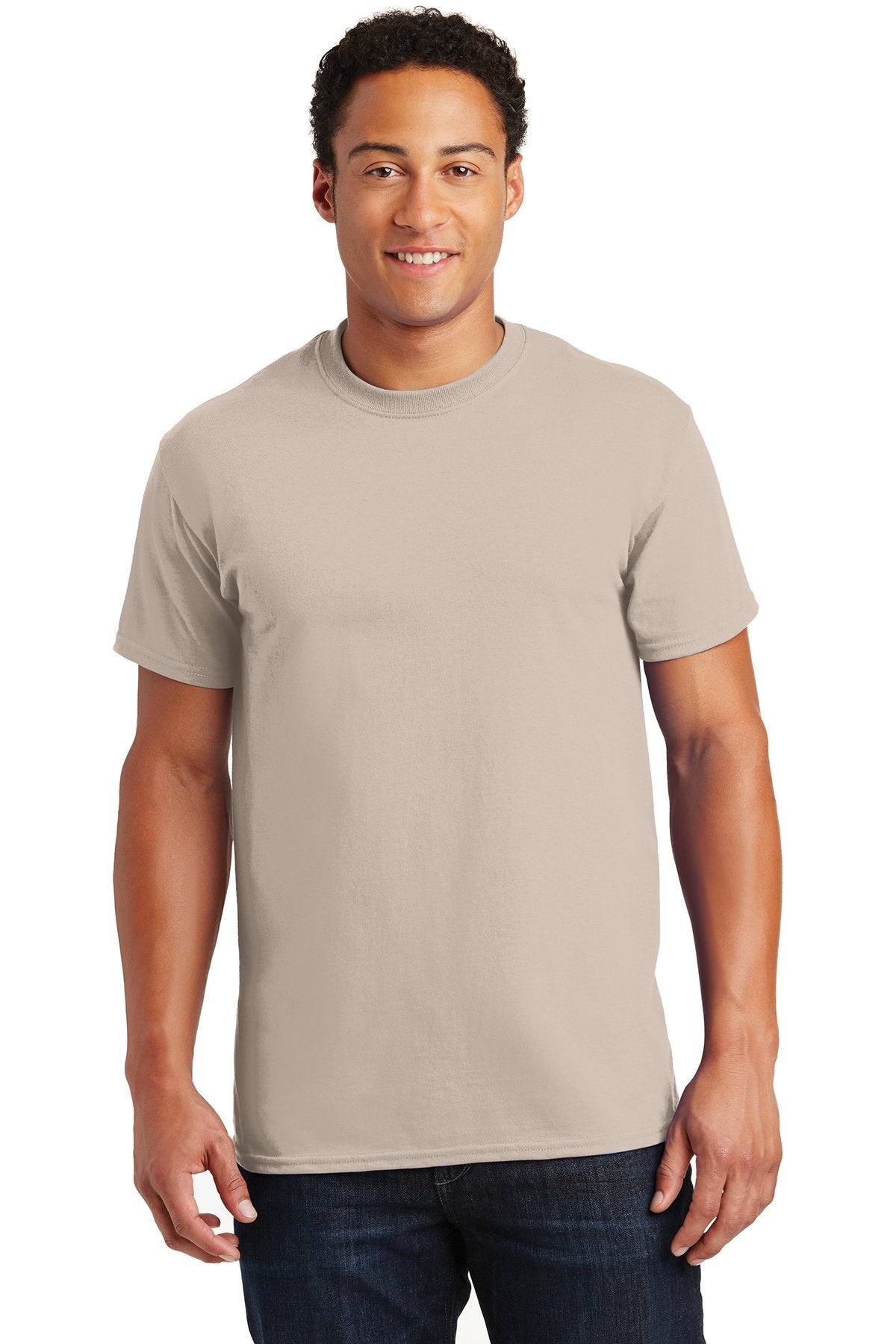 gildan ultra cotton t shirt 2000 sand