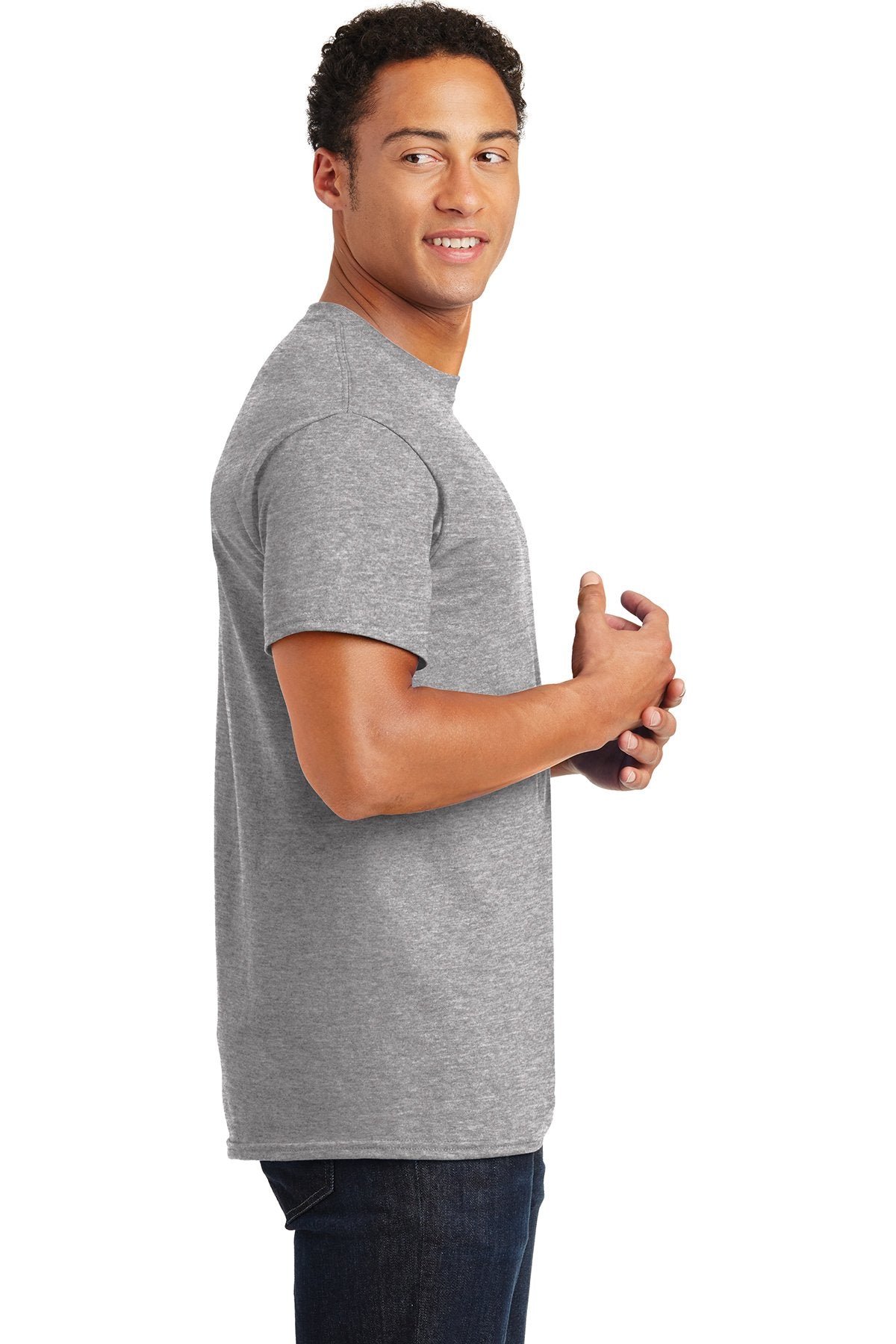 gildan ultra cotton t shirt 2000 sport grey