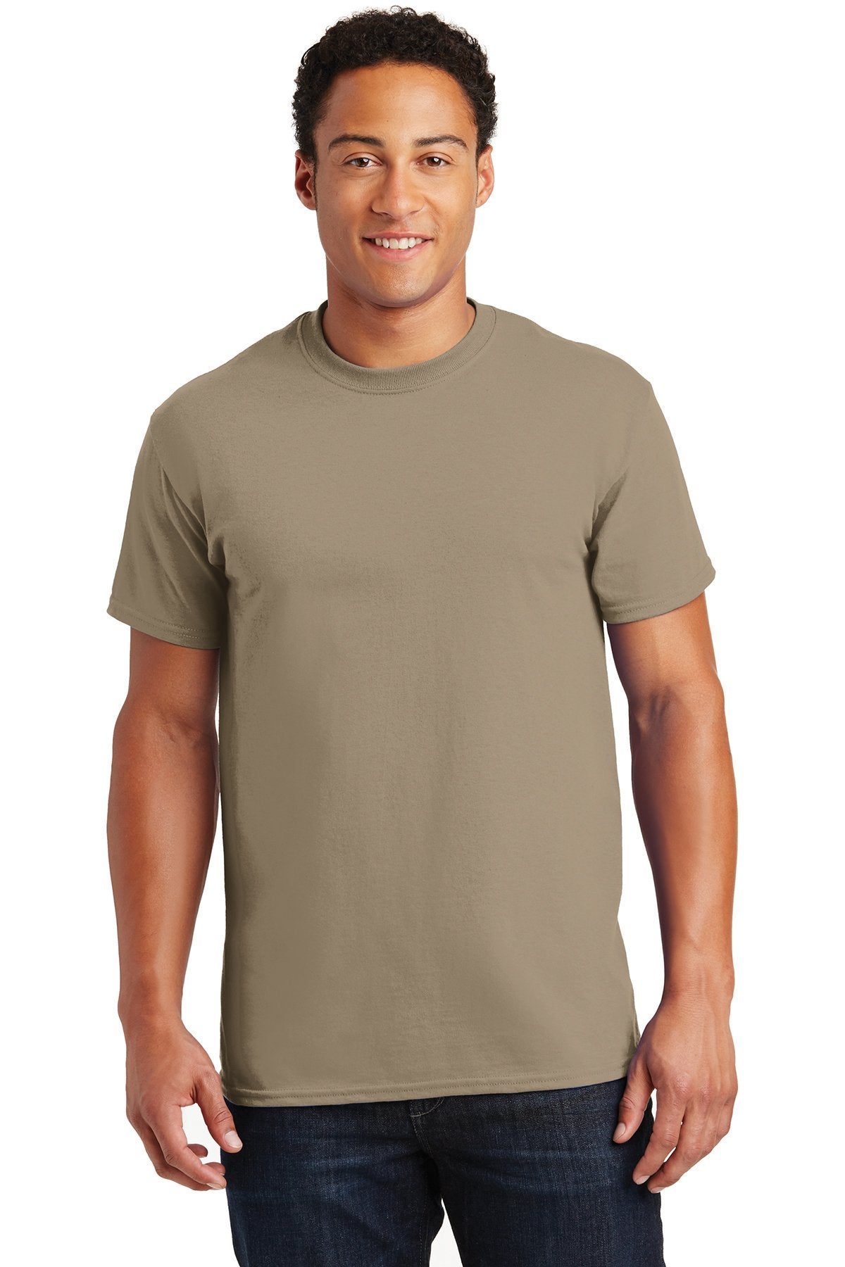 gildan ultra cotton t shirt 2000 tan